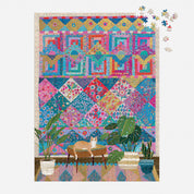 Victoria Ball Quilter's Corner 1000PC Foil Puzzle