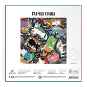 Catmas Chaos 500PC Foil Puzzle