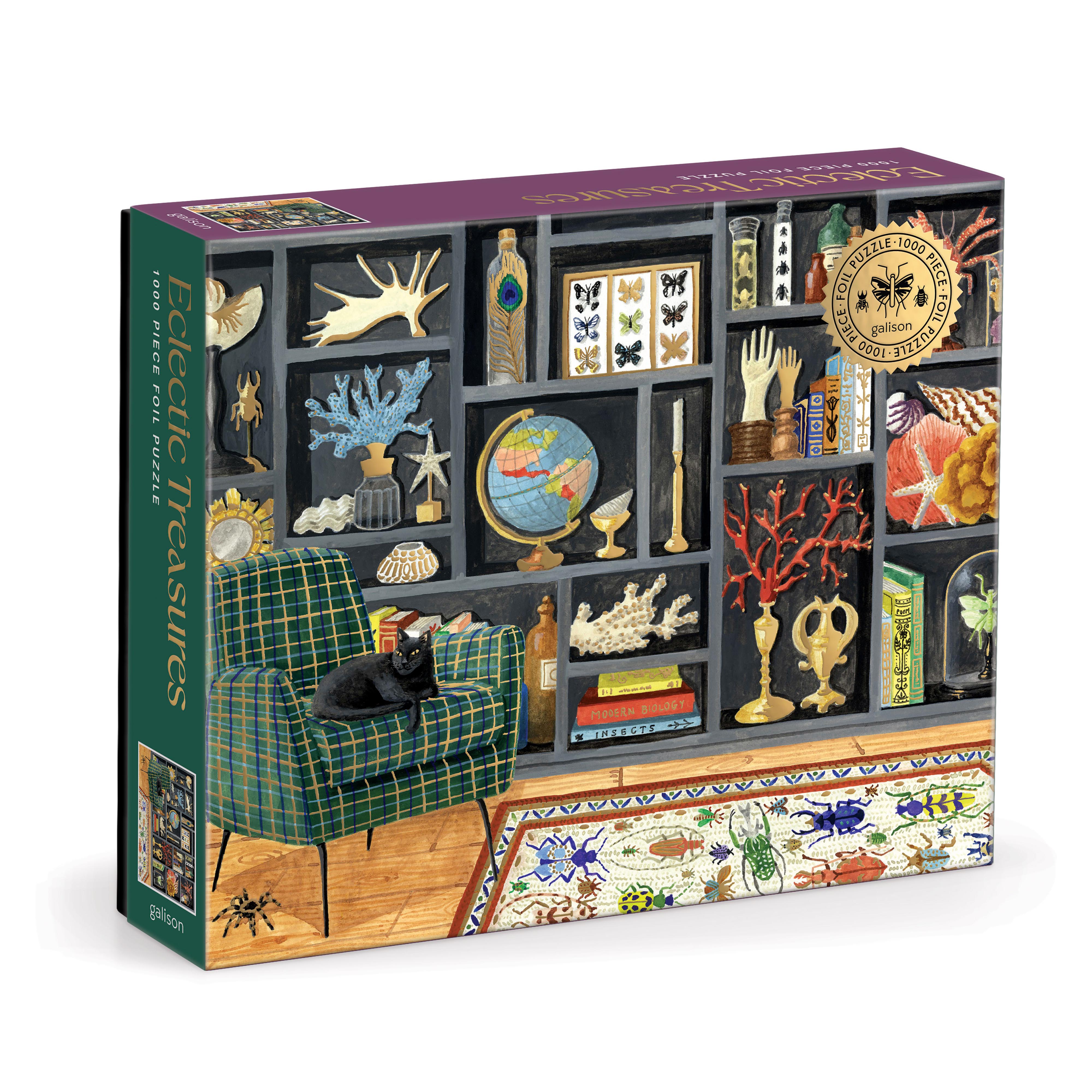 Eclectic Treasures 1000PC Foil Puzzle