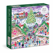 Michael Storrings Holiday Village Market 1000PC Foil Puzzle