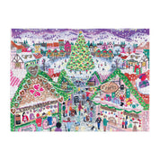 Michael Storrings Holiday Village Market 1000PC Foil Puzzle