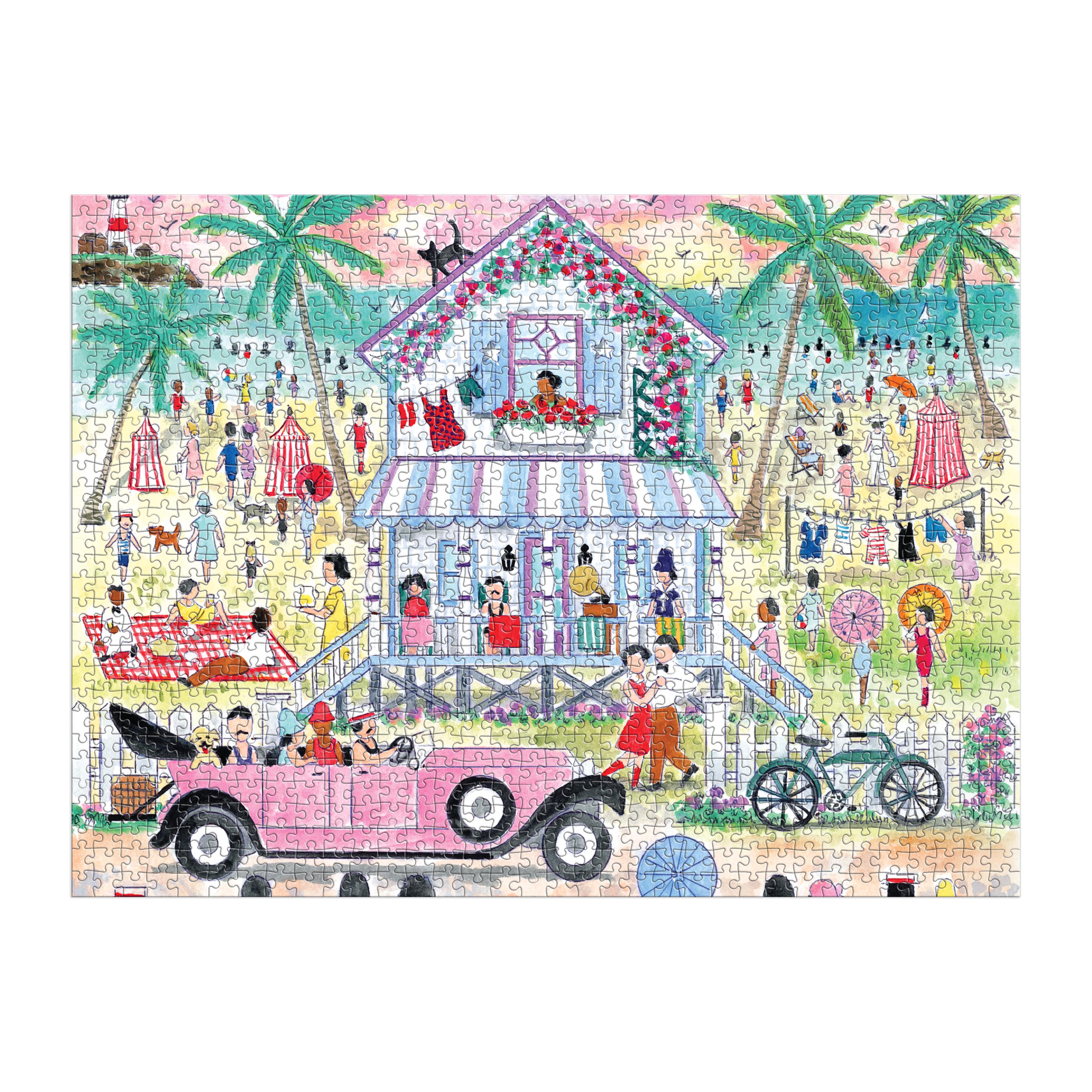 Michael Storrings Roaring 20s Beach House 1000PC Puzzle