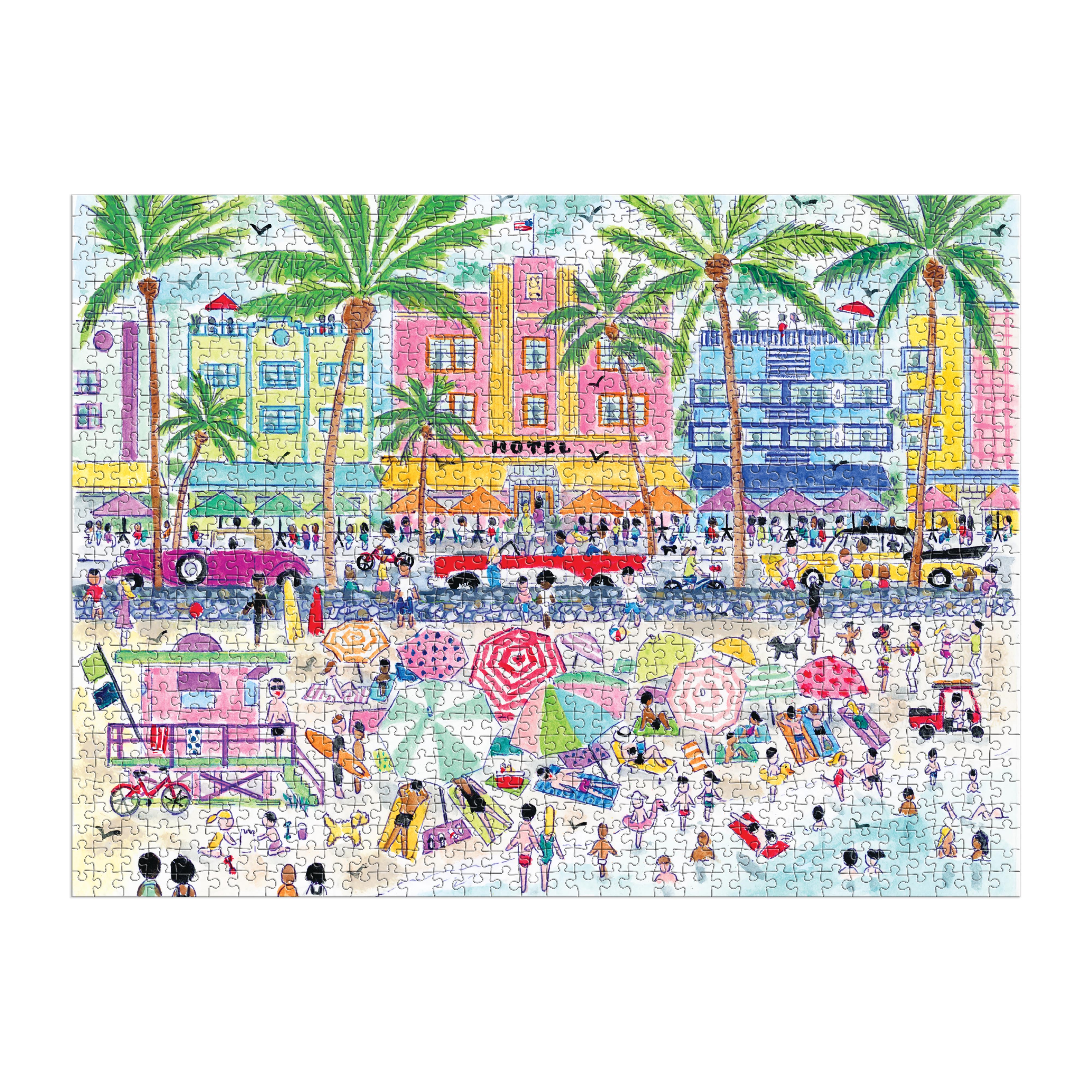Michael Storrings South Beach Miami 1000PC Puzzle