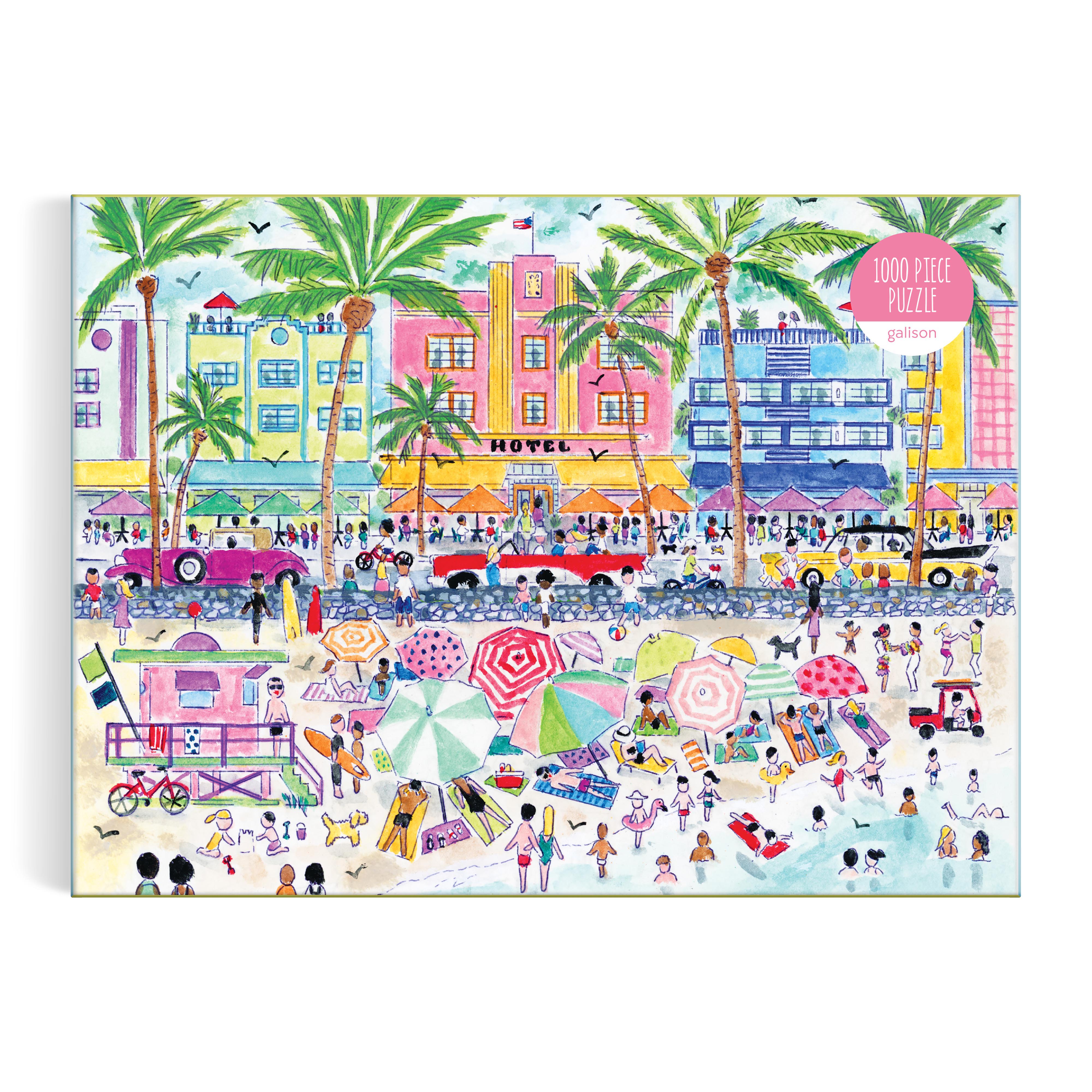 Michael Storrings South Beach Miami 1000PC Puzzle