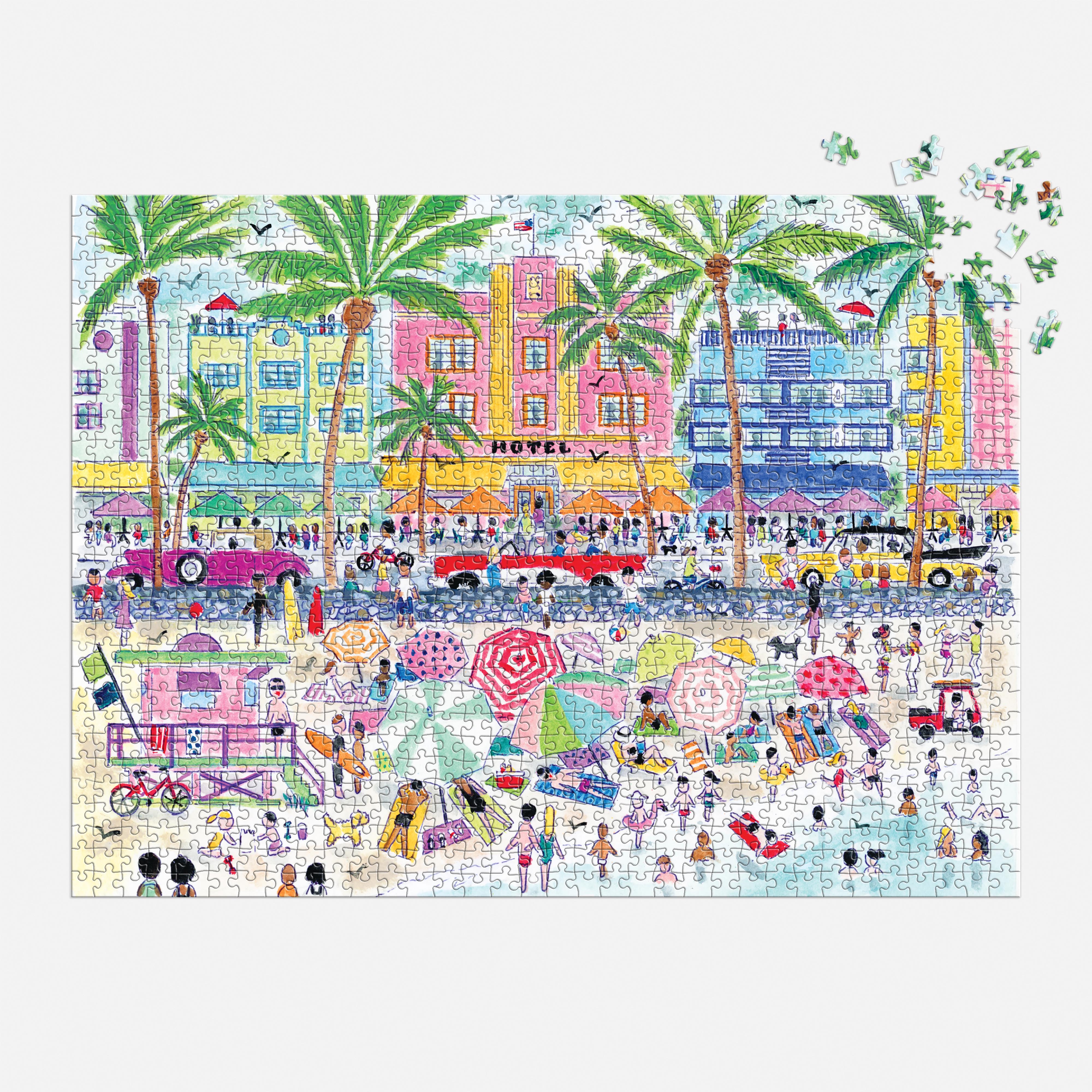 Michael Storrings South Beach Miami 1000PC Puzzle