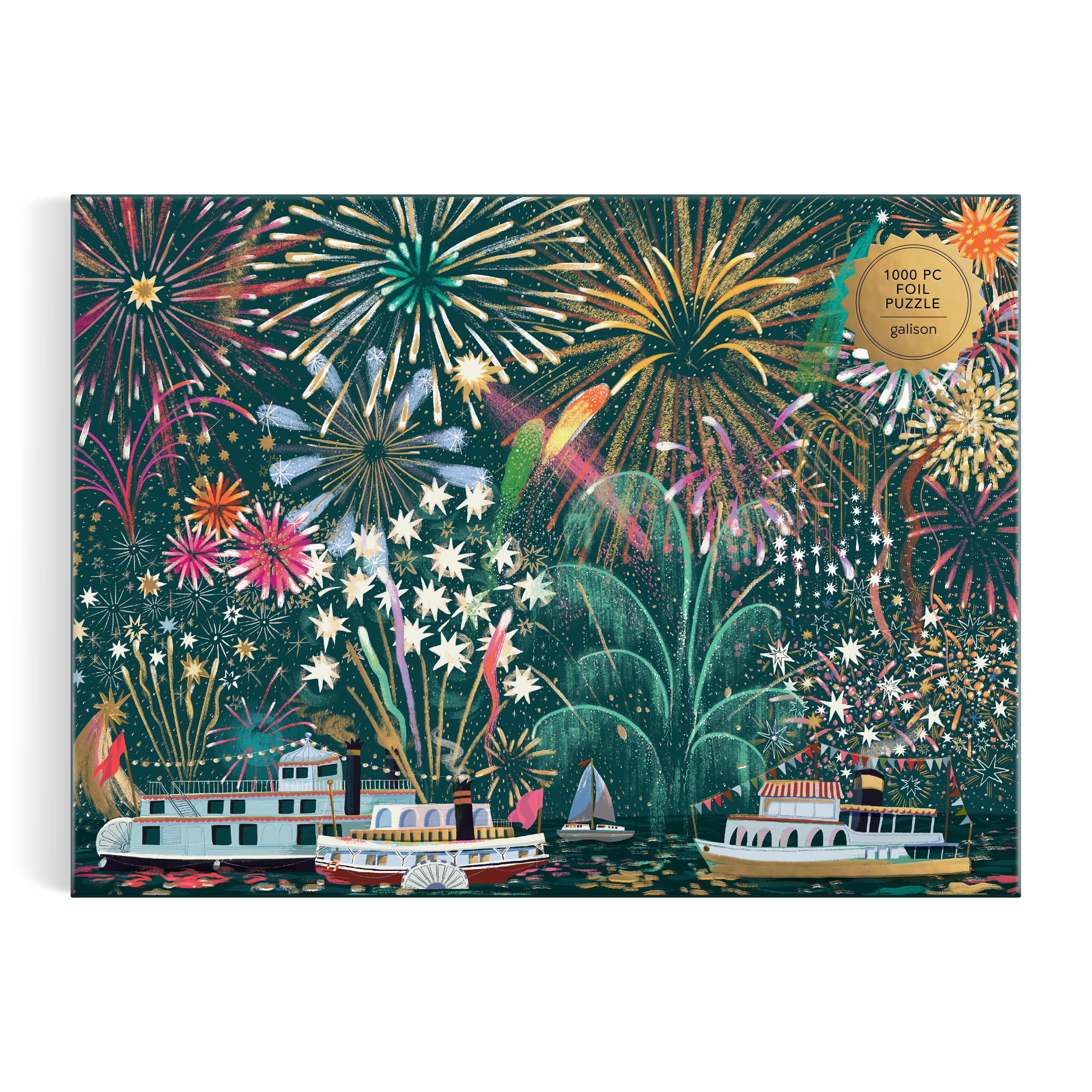 Fireworks Jubilee 1000PC Foil Puzzle