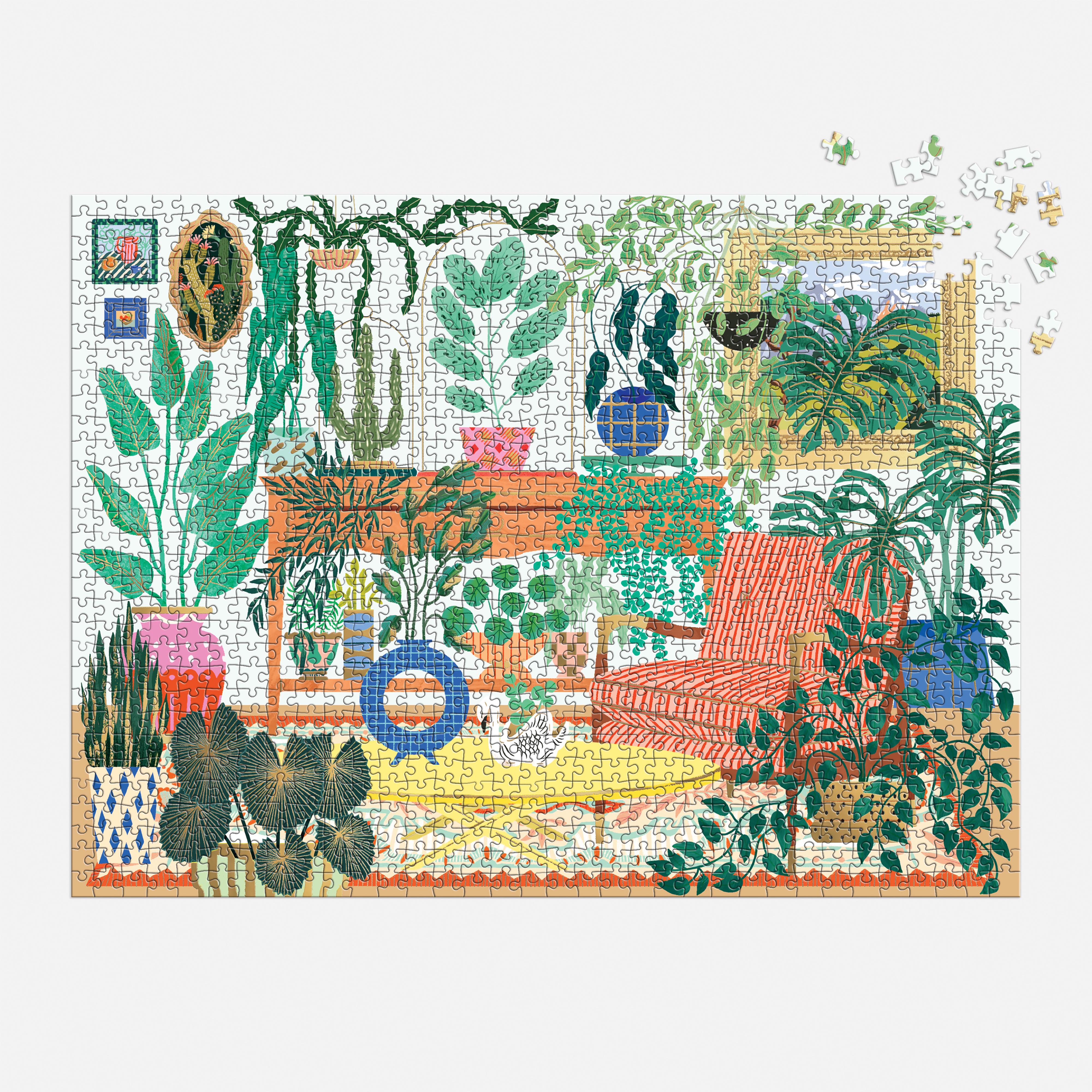 Houseplant Haven 1000PC Foil Puzzle