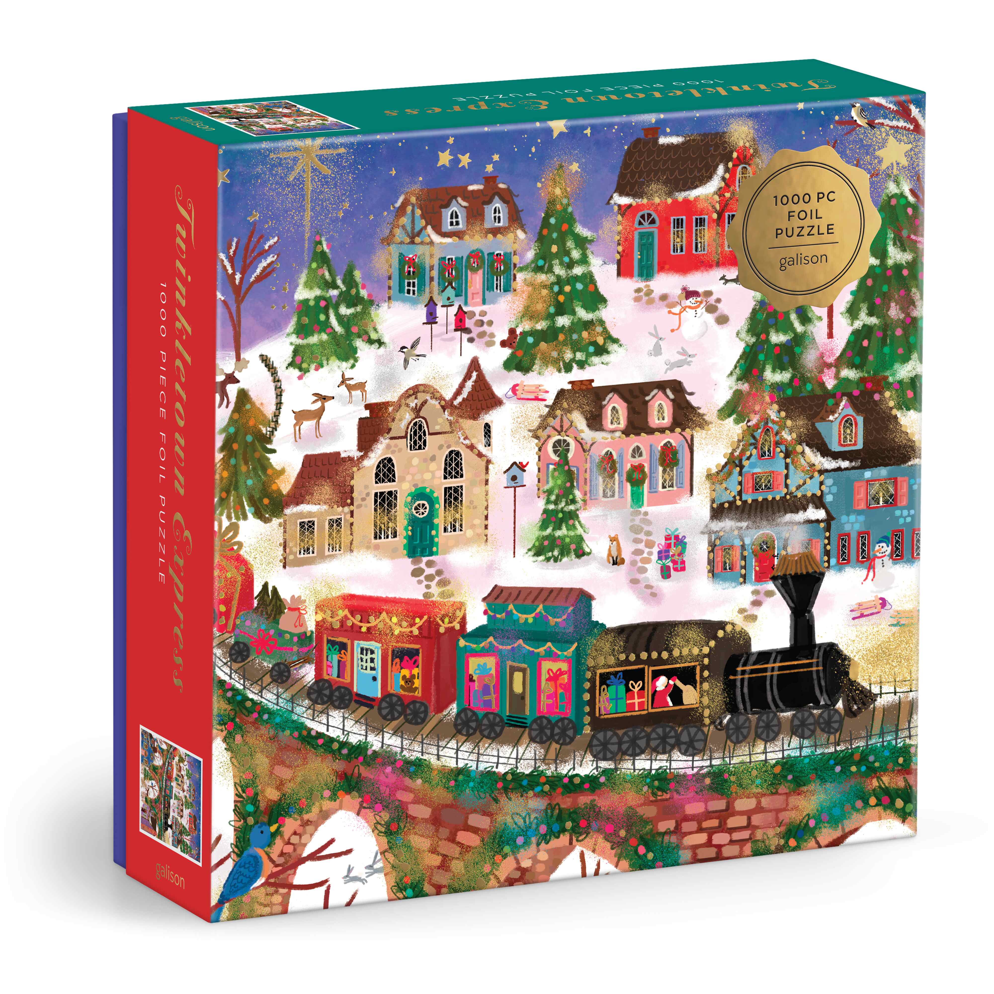 Joy Laforme Twinkletown Express 1000PC Foil Puzzle