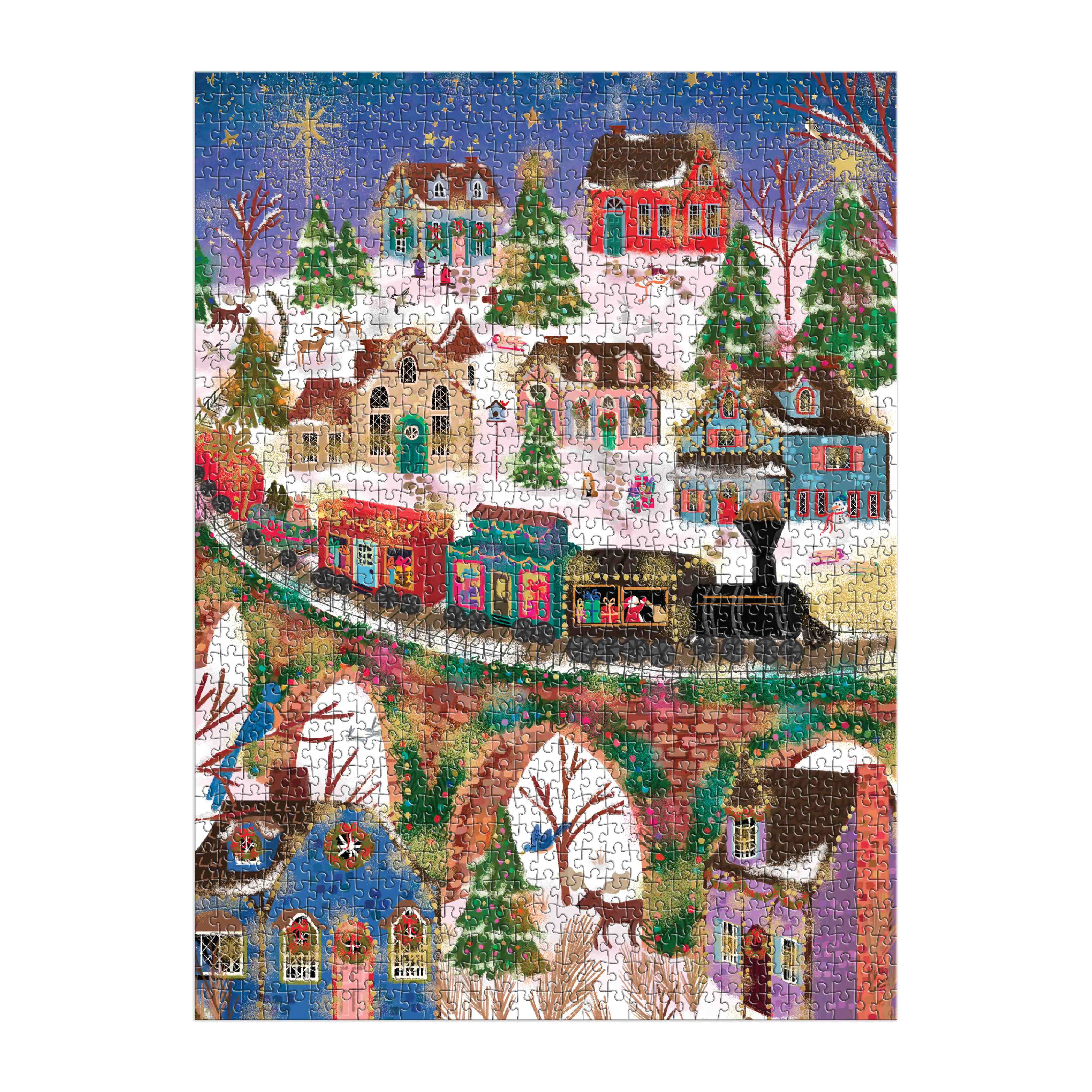 Joy Laforme Twinkletown Express 1000PC Foil Puzzle