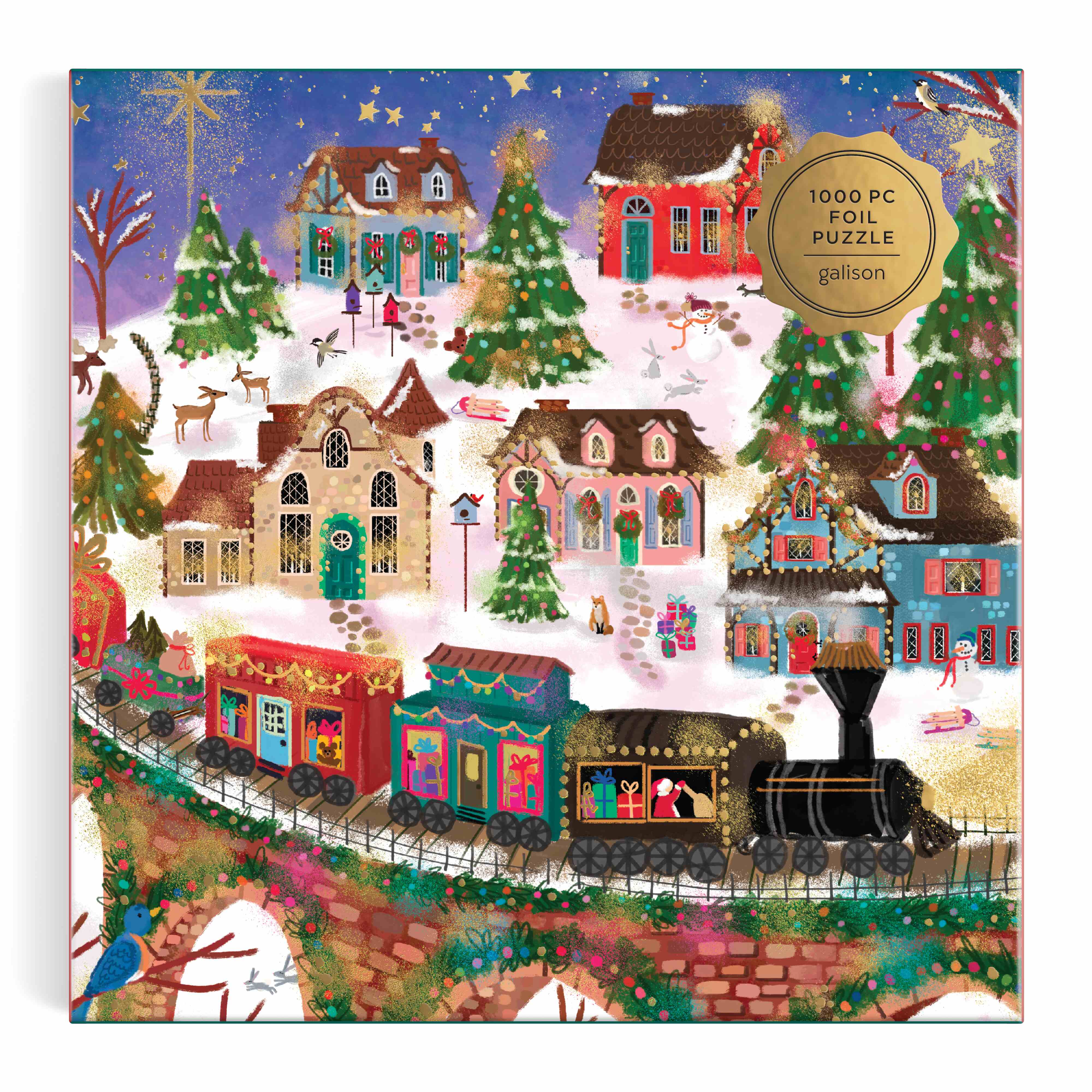Joy Laforme Twinkletown Express 1000PC Foil Puzzle
