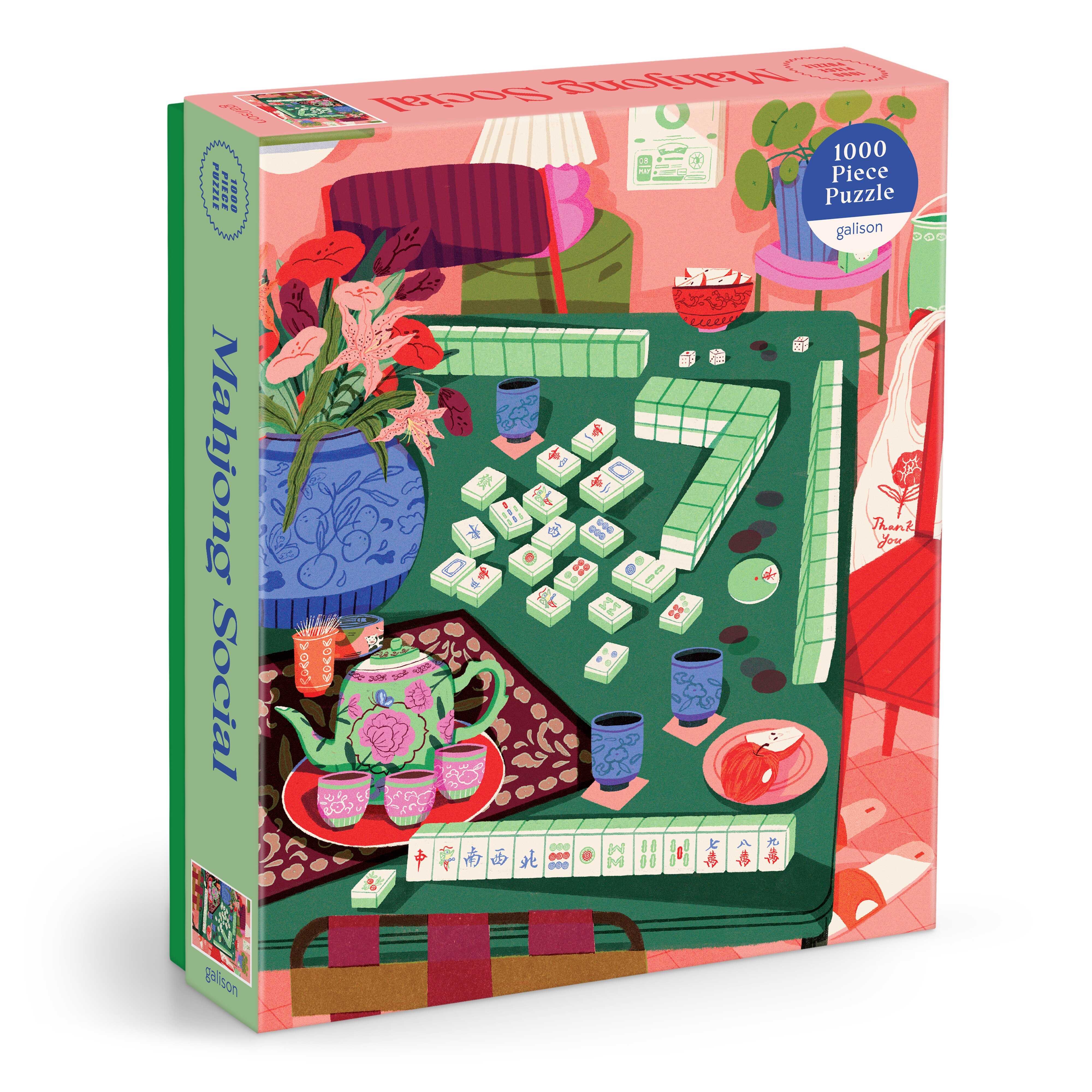 Mahjong Social 1000PC Puzzle