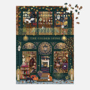 The Gilded Spine 1000PC Foil Puzzle