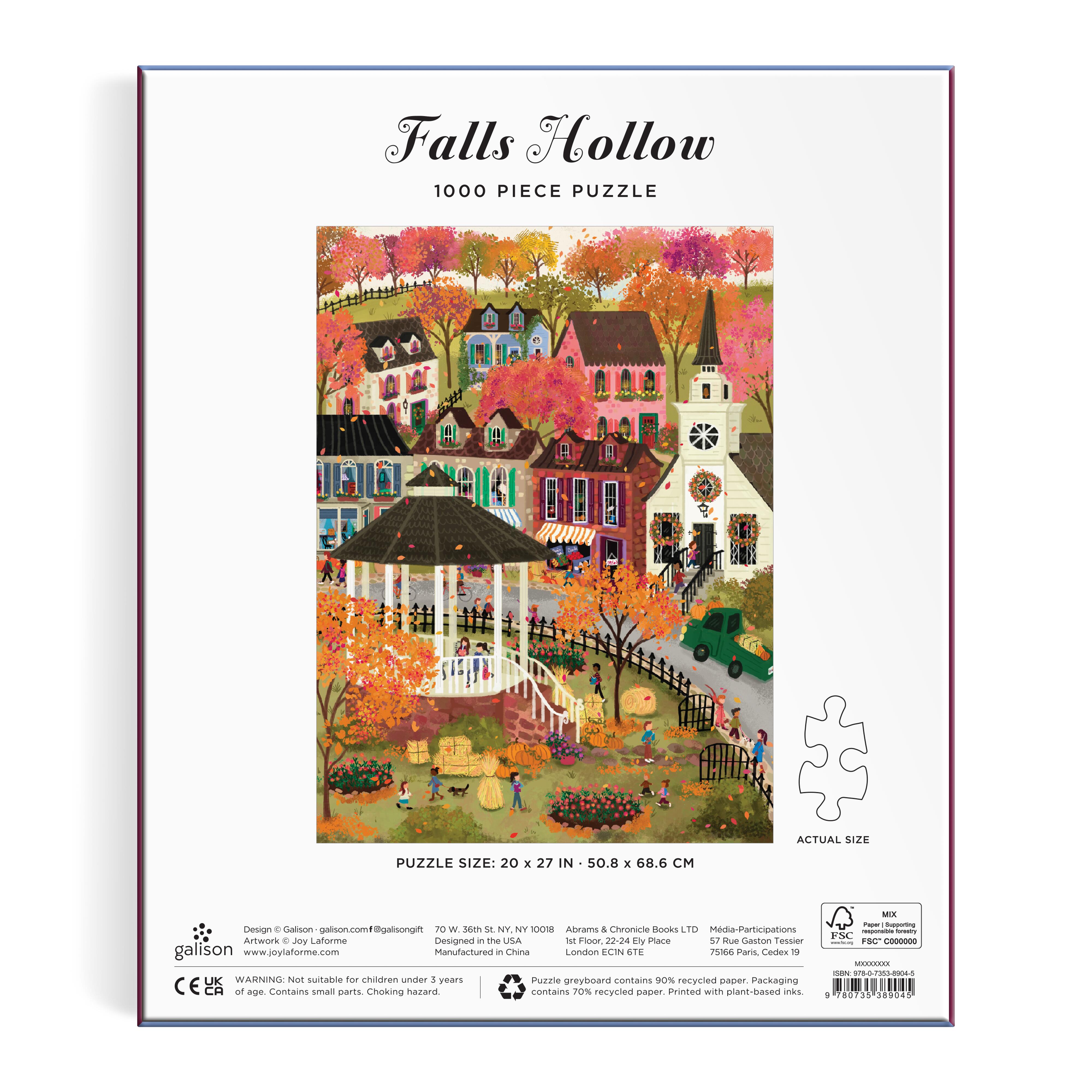 Joy Laforme Falls Hollow 1000PC Puzzle