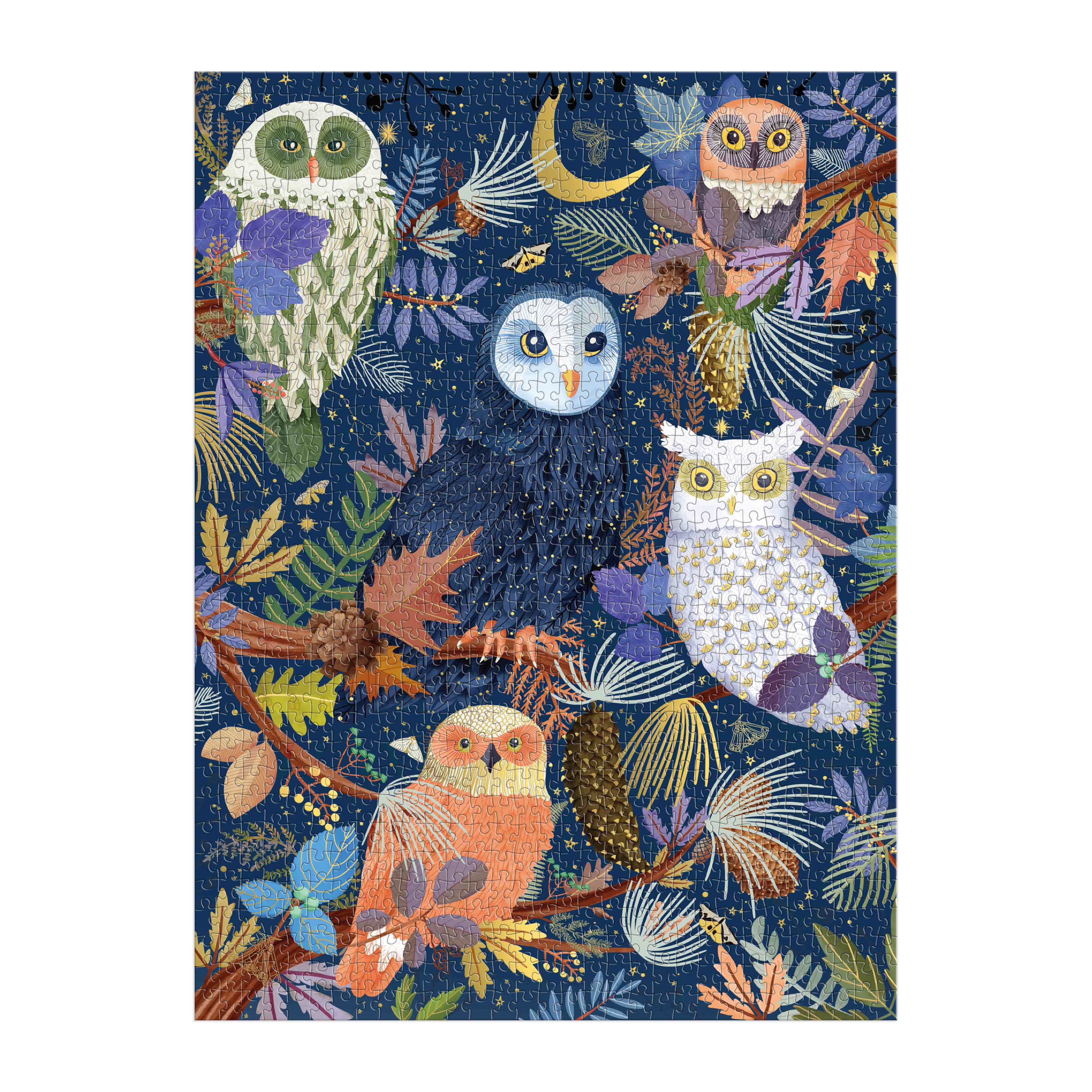 Owls at Dawn 1000PC Foil Puzzle