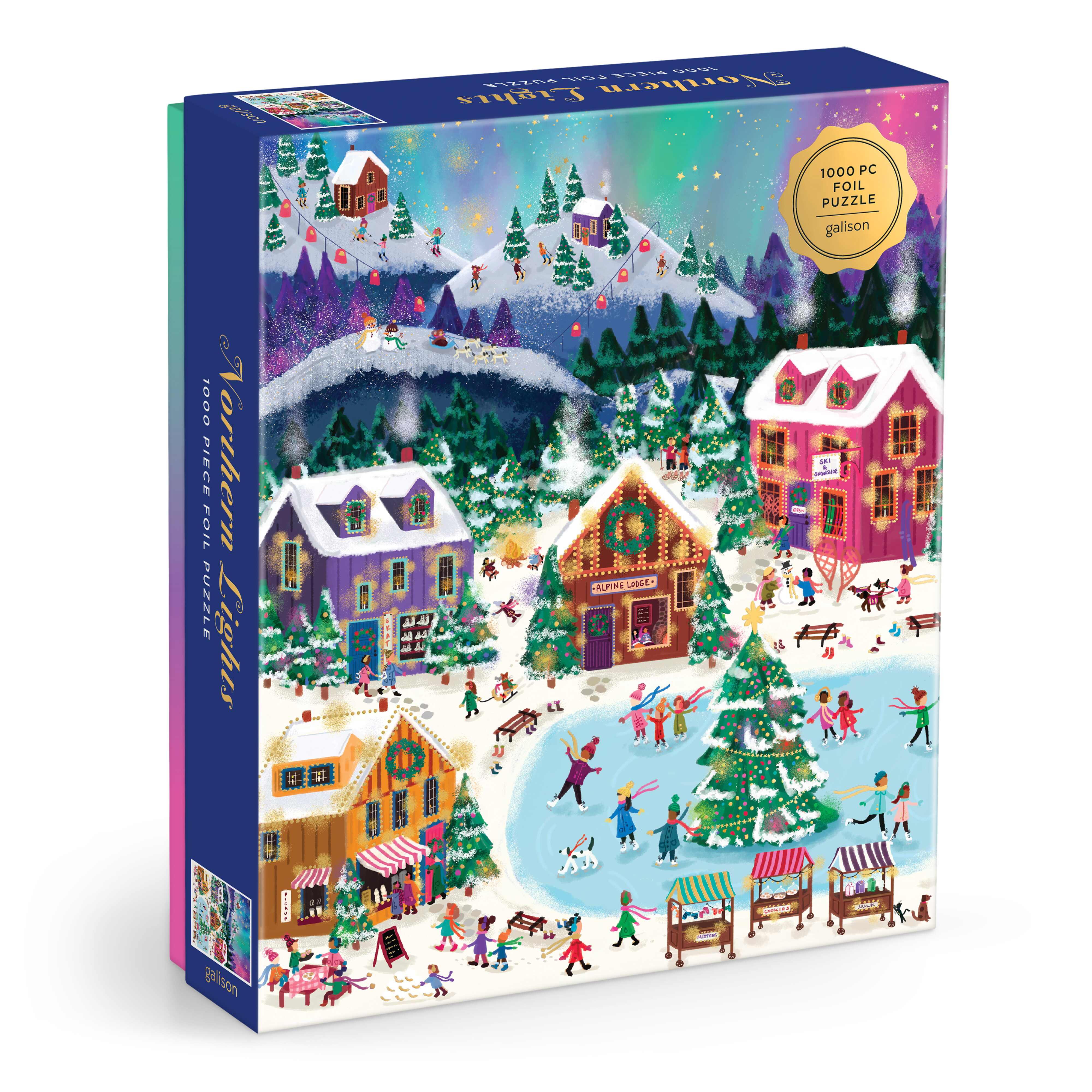 Joy Laforme Northern Lights 1000PC Foil Puzzle