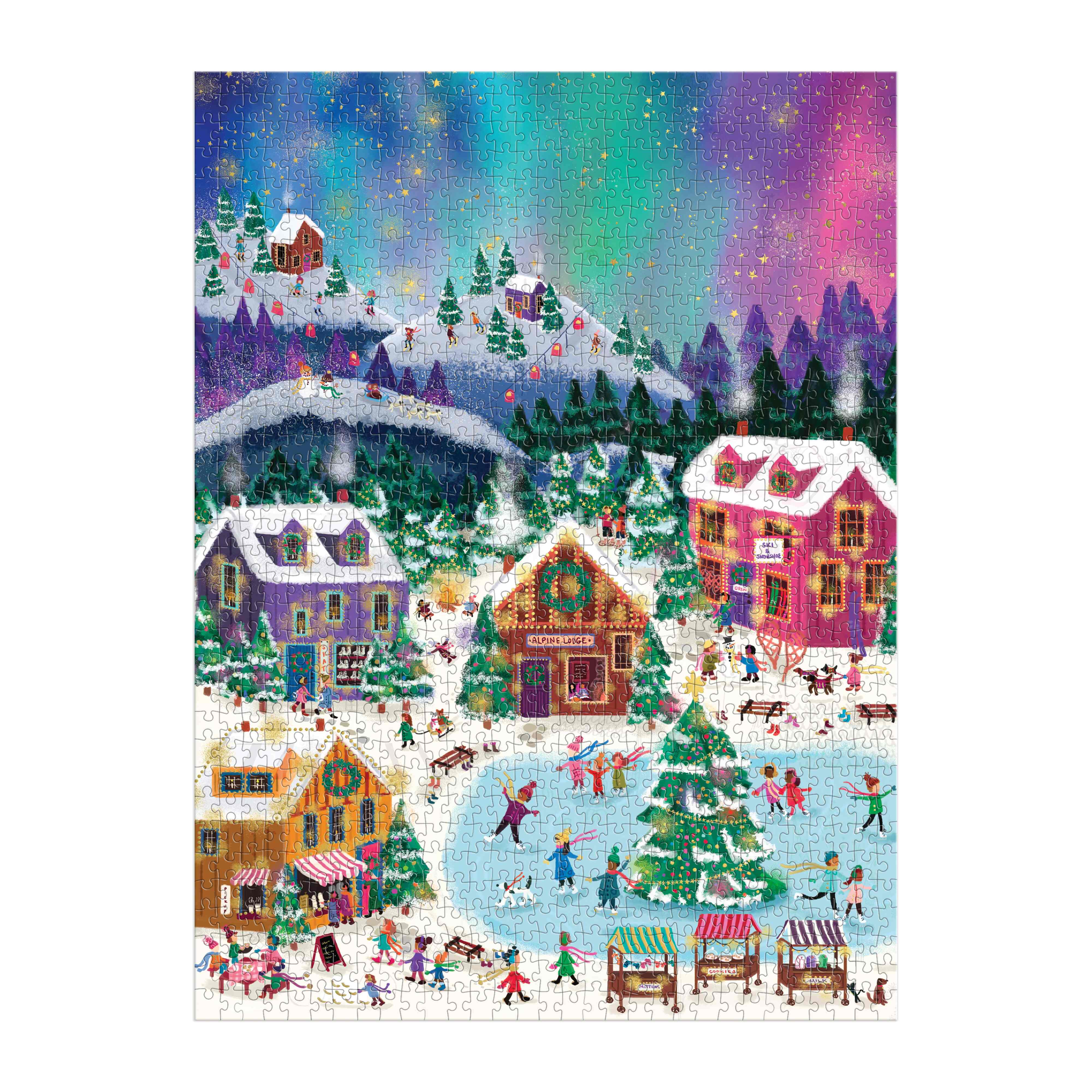 Joy Laforme Northern Lights 1000PC Foil Puzzle
