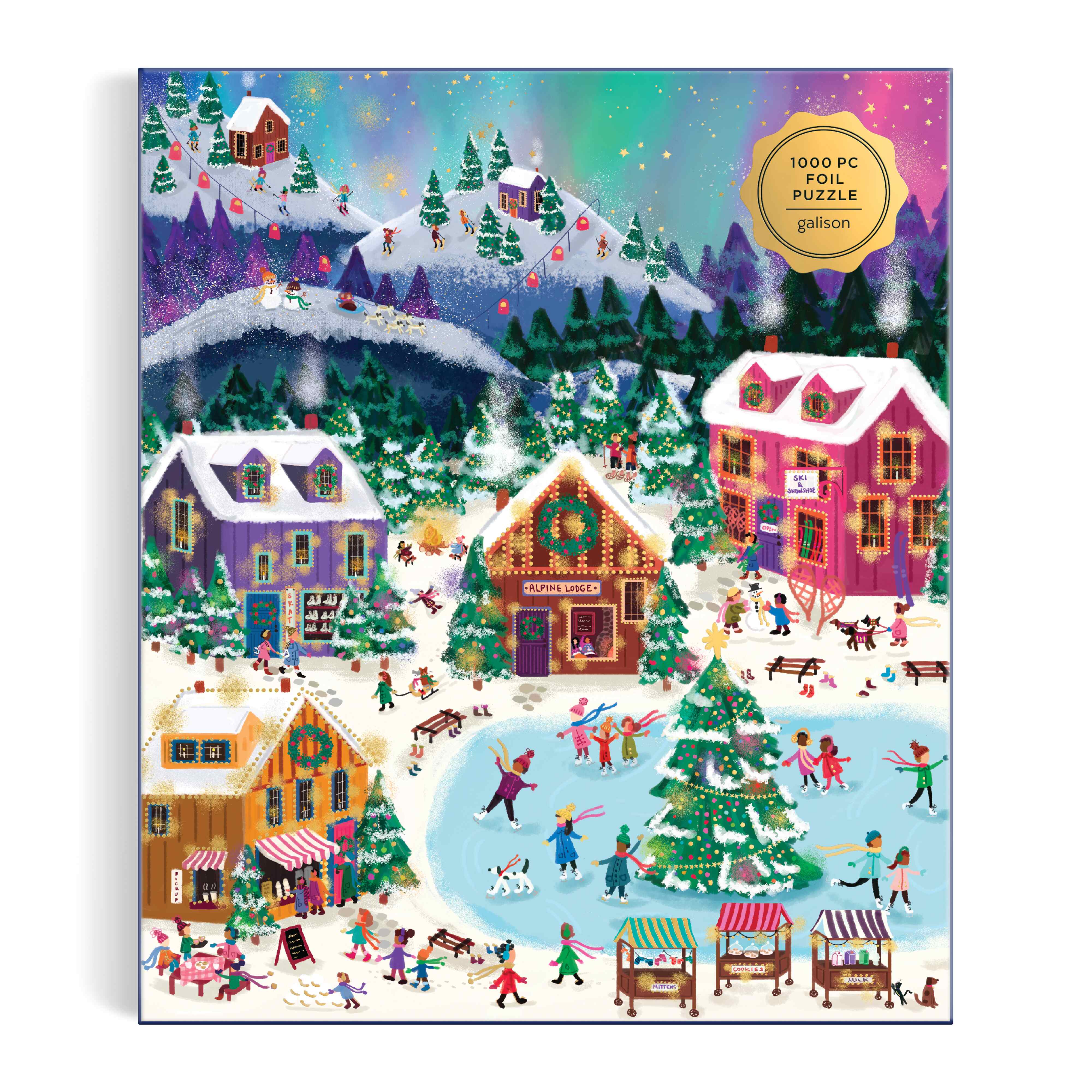 Joy Laforme Northern Lights 1000PC Foil Puzzle