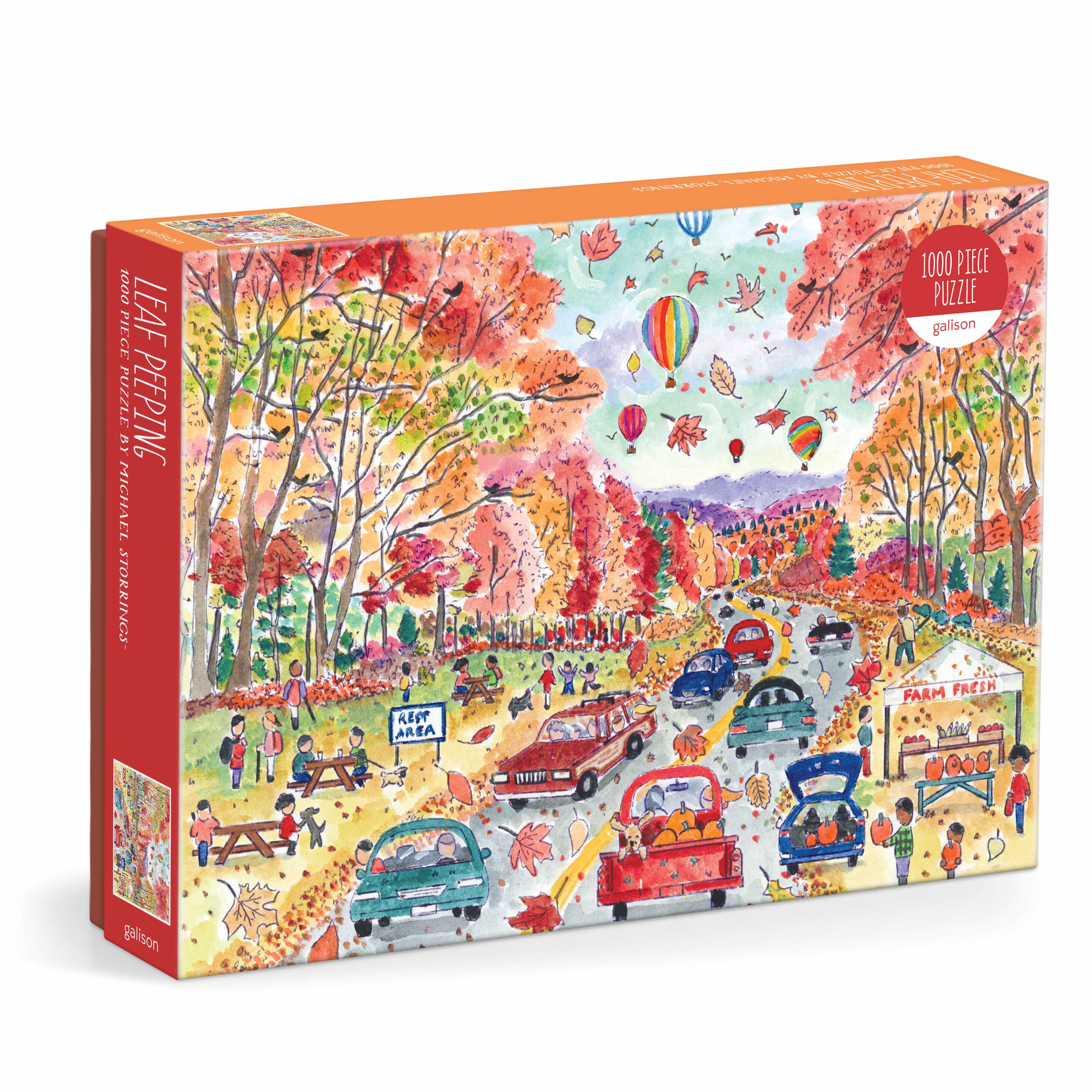 Michael Storrings Leaf Peeping 1000PC Puzzle