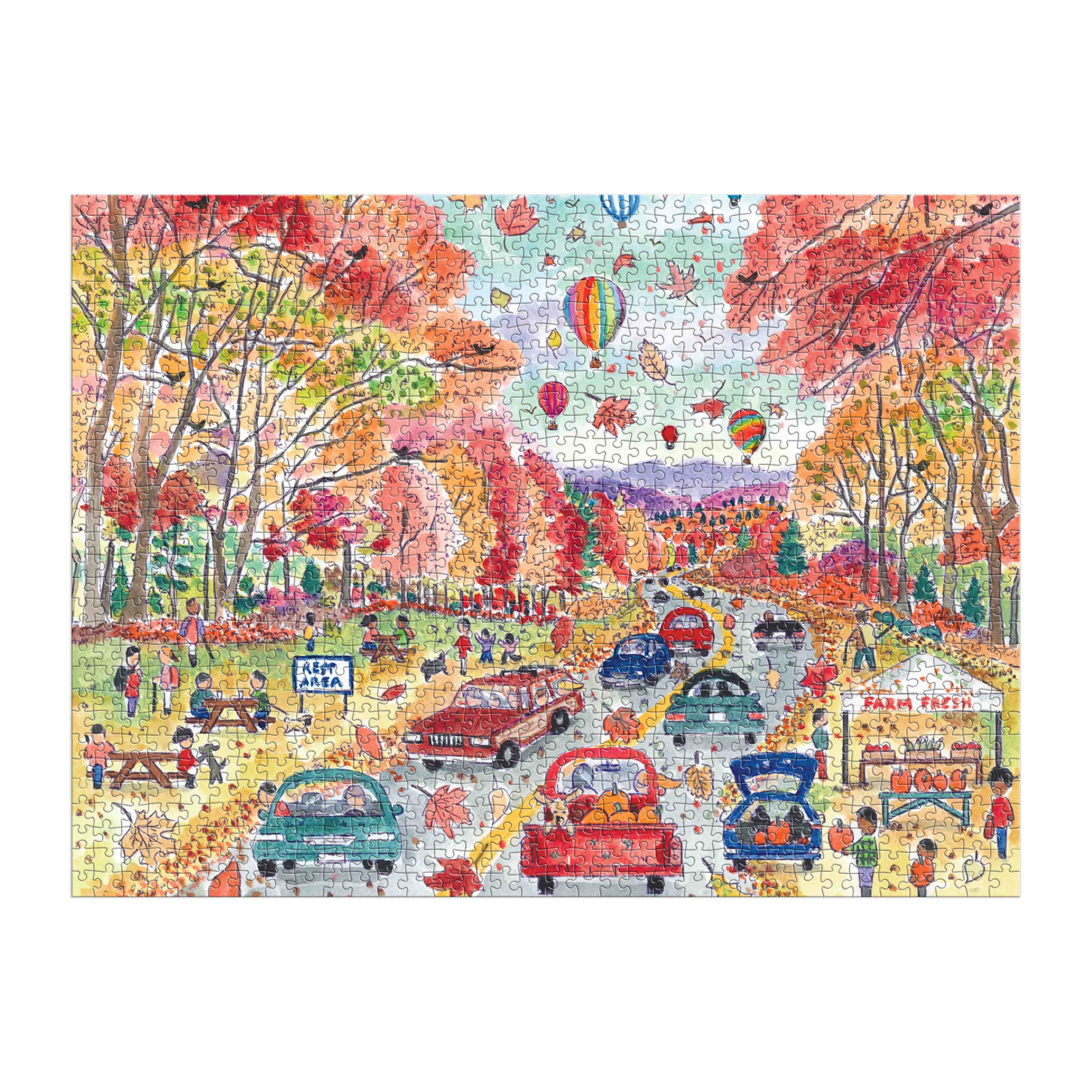 Michael Storrings Leaf Peeping 1000PC Puzzle