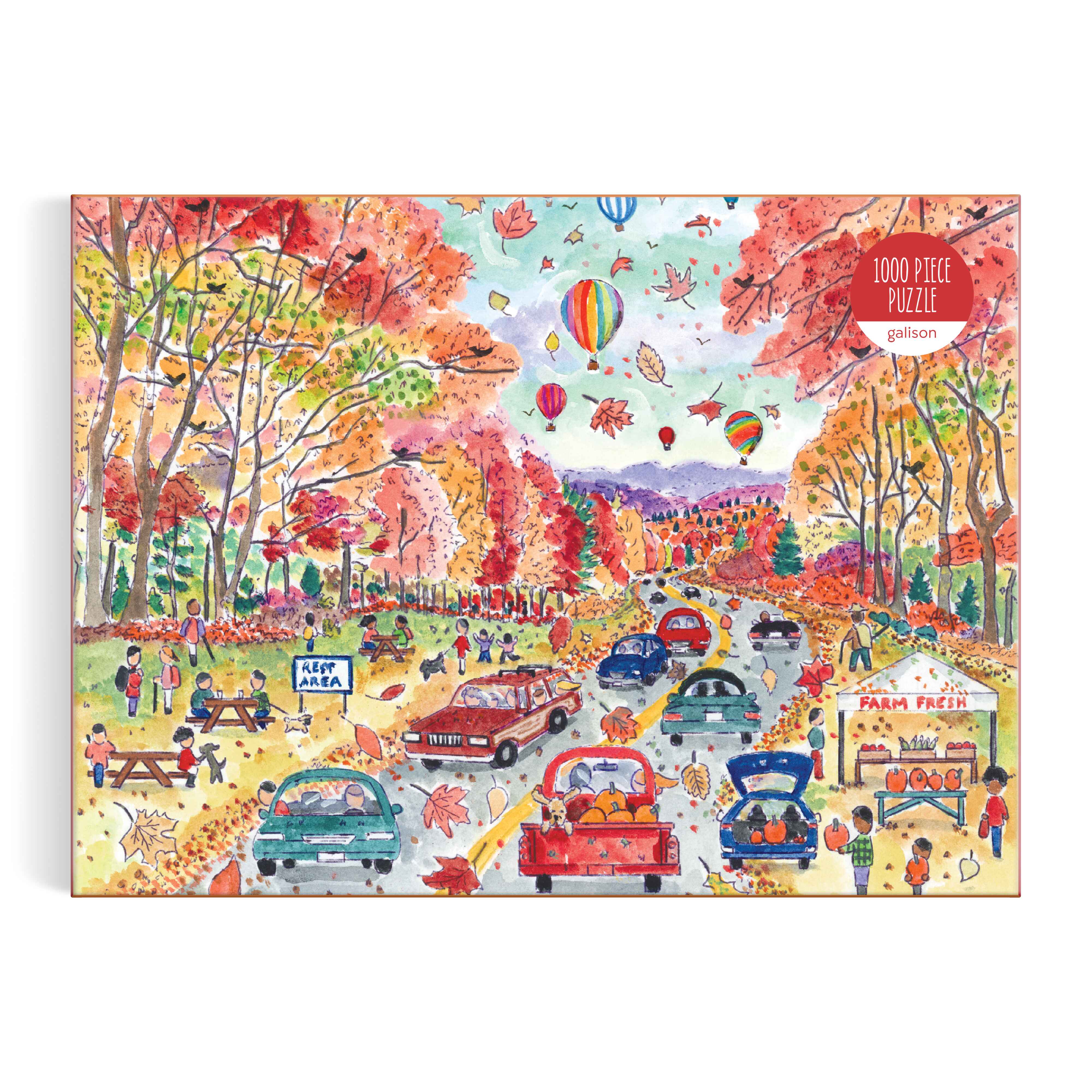 Michael Storrings Leaf Peeping 1000PC Puzzle