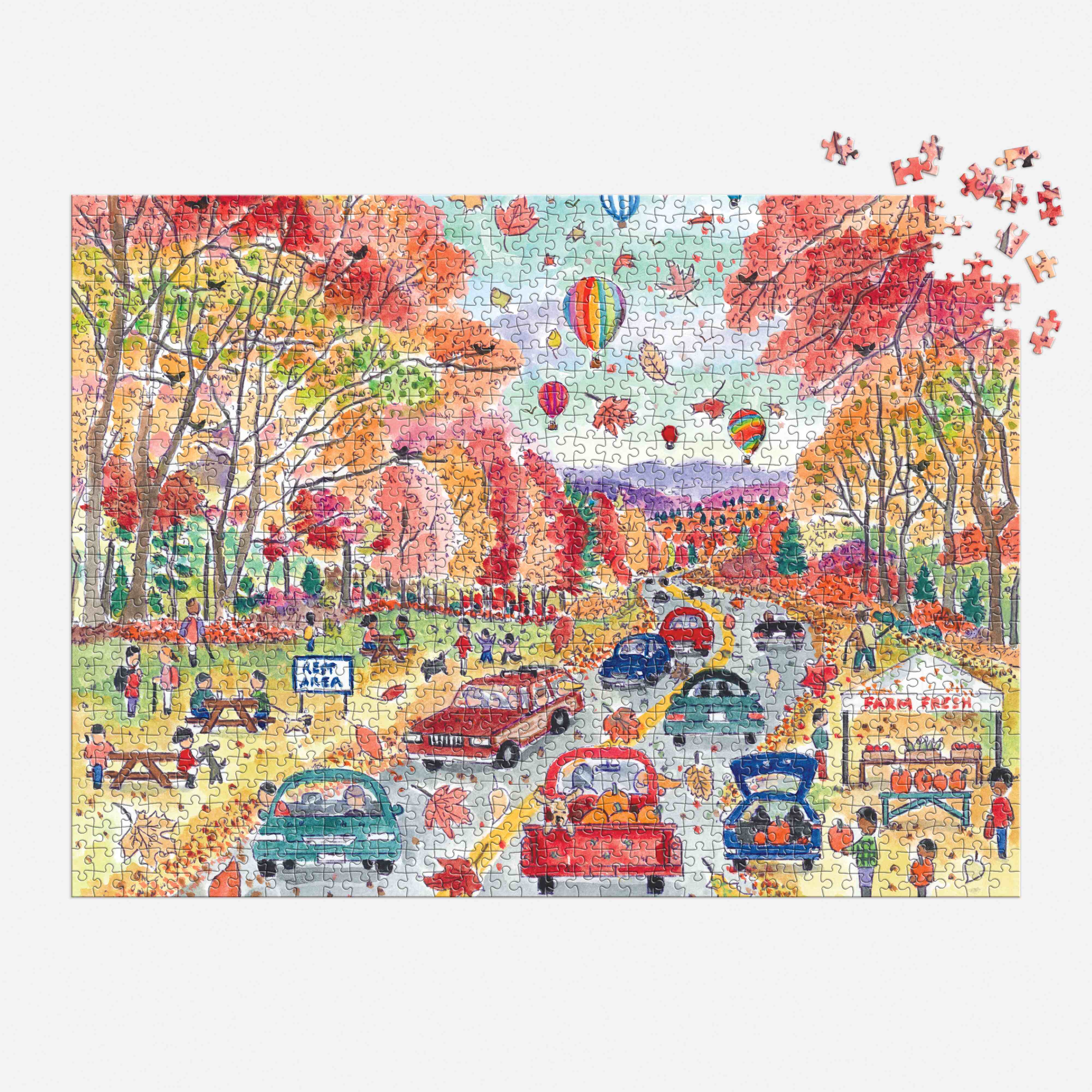 Michael Storrings Leaf Peeping 1000PC Puzzle
