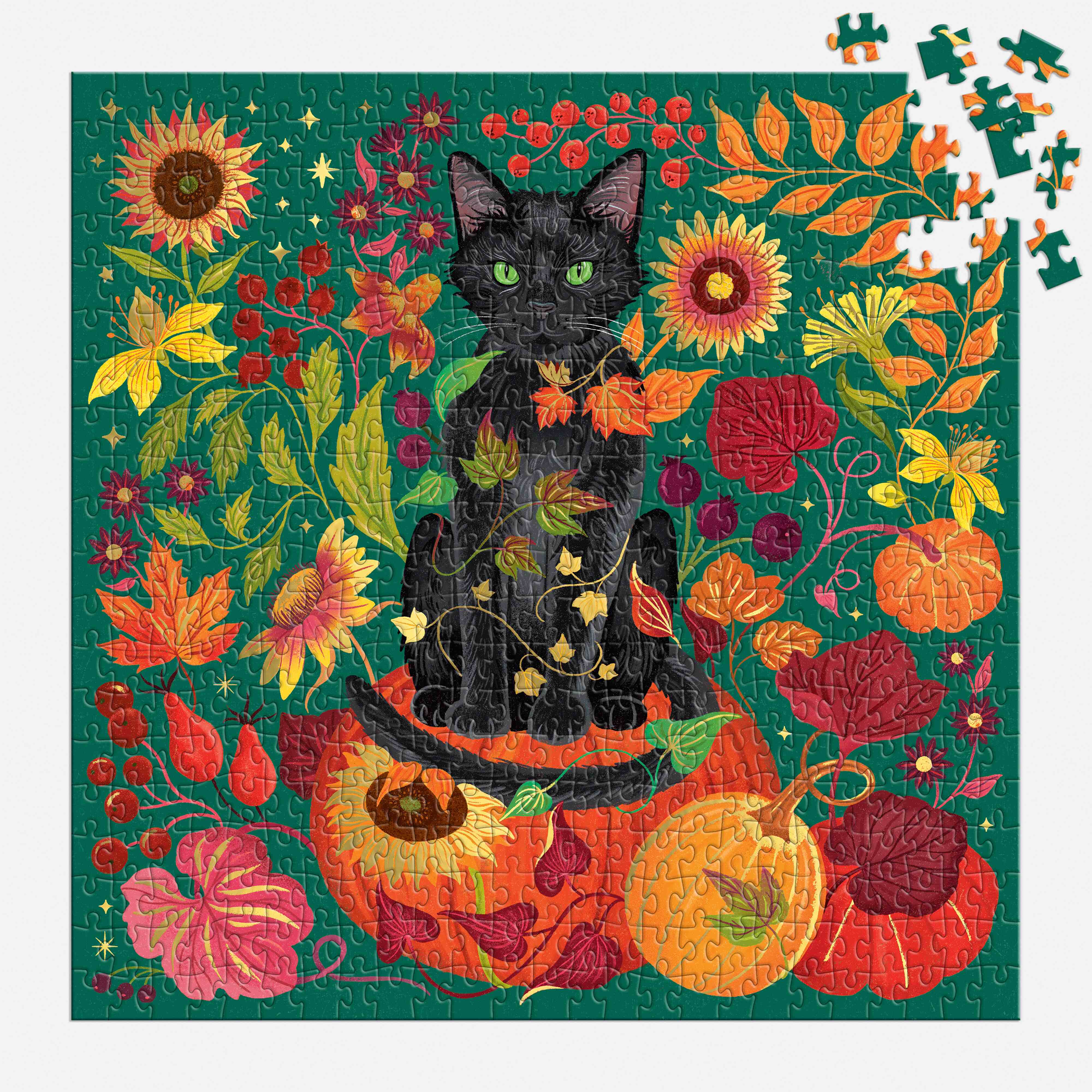 Whiskers of Autumn 500PC Foil Puzzle