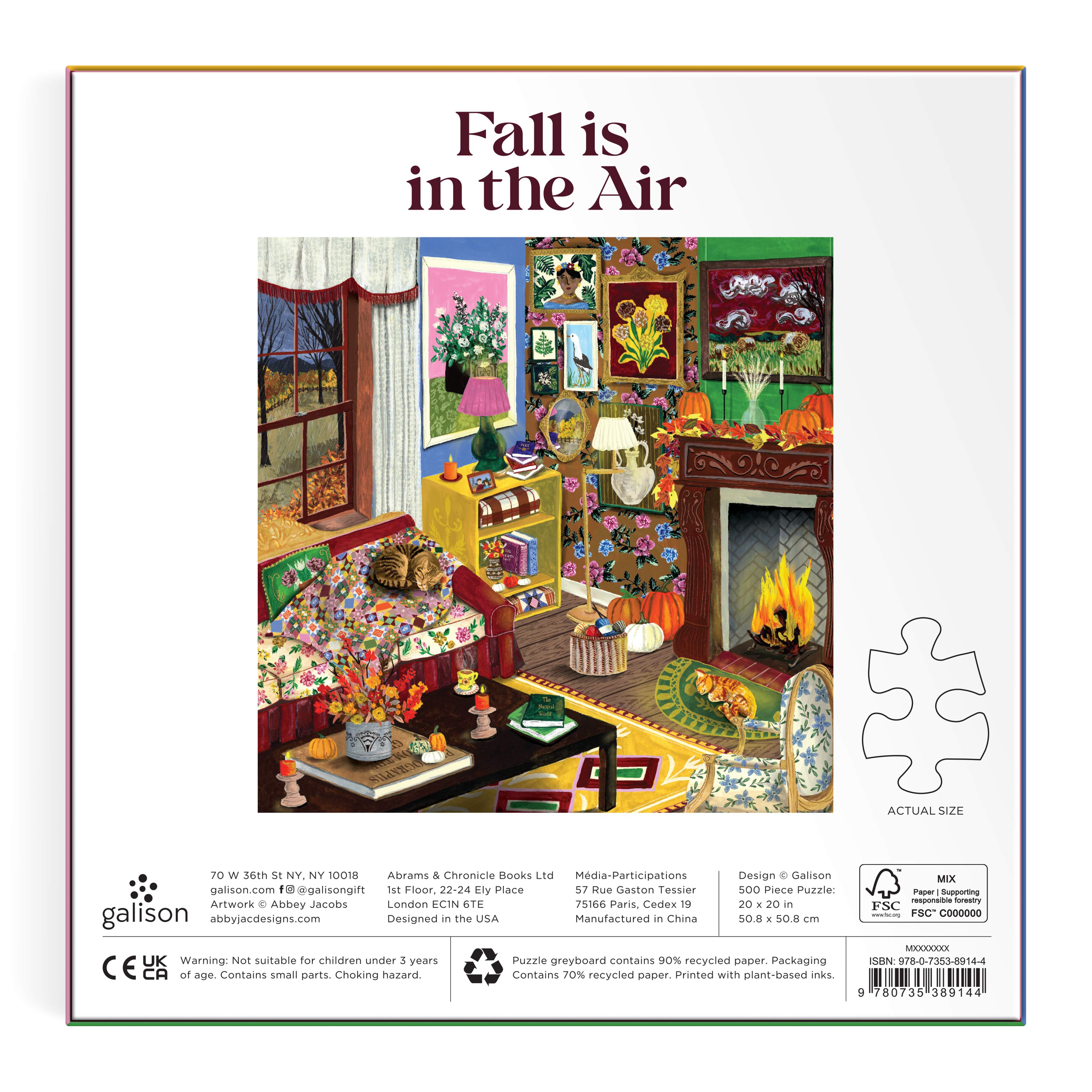 Fall is in the Air 500PC Puzzle