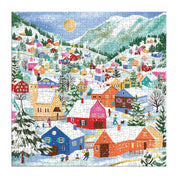 Swiss Alpine Village 500PC Foil Puzzle