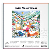 Swiss Alpine Village 500PC Foil Puzzle