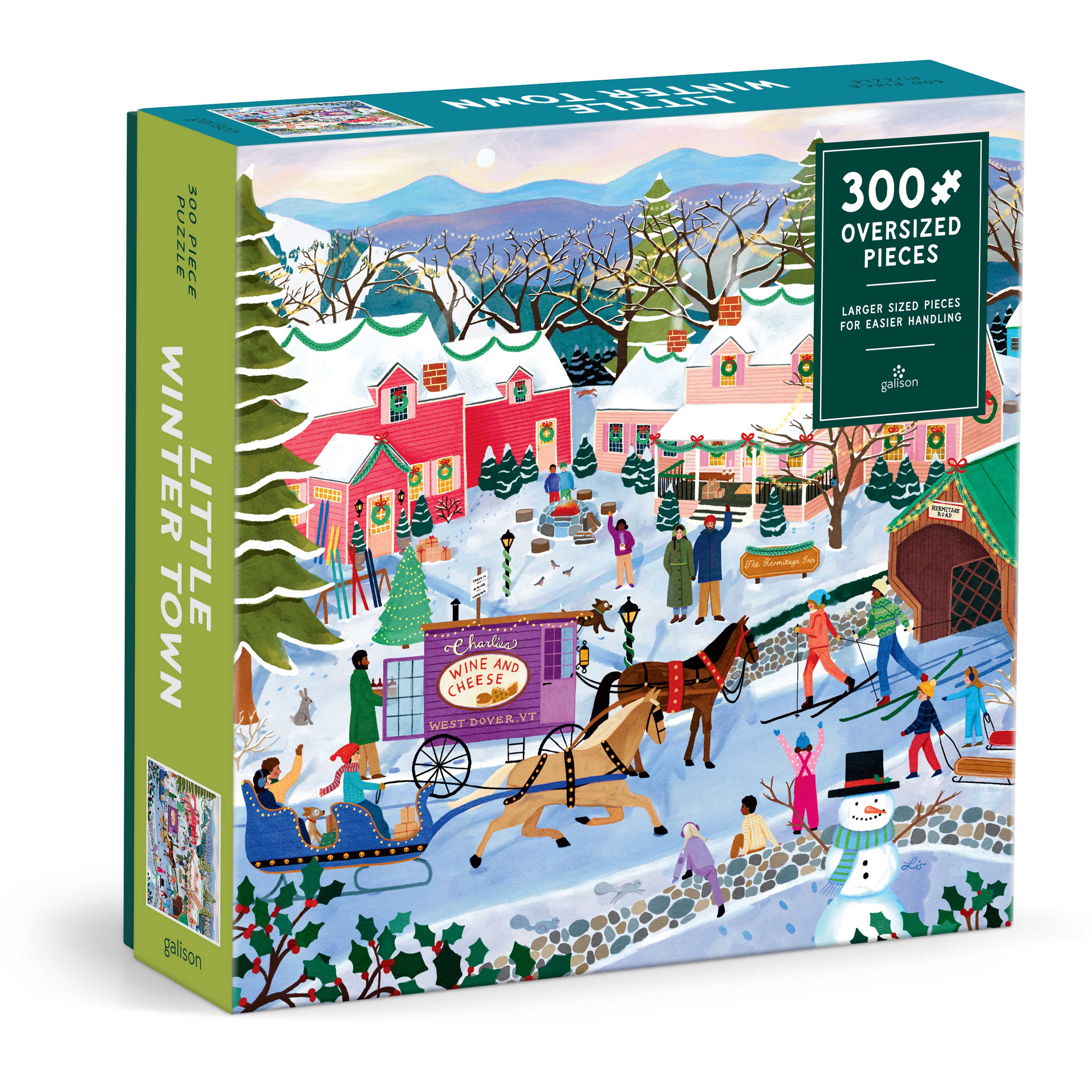 Little Winter Town 300PC Puzzle