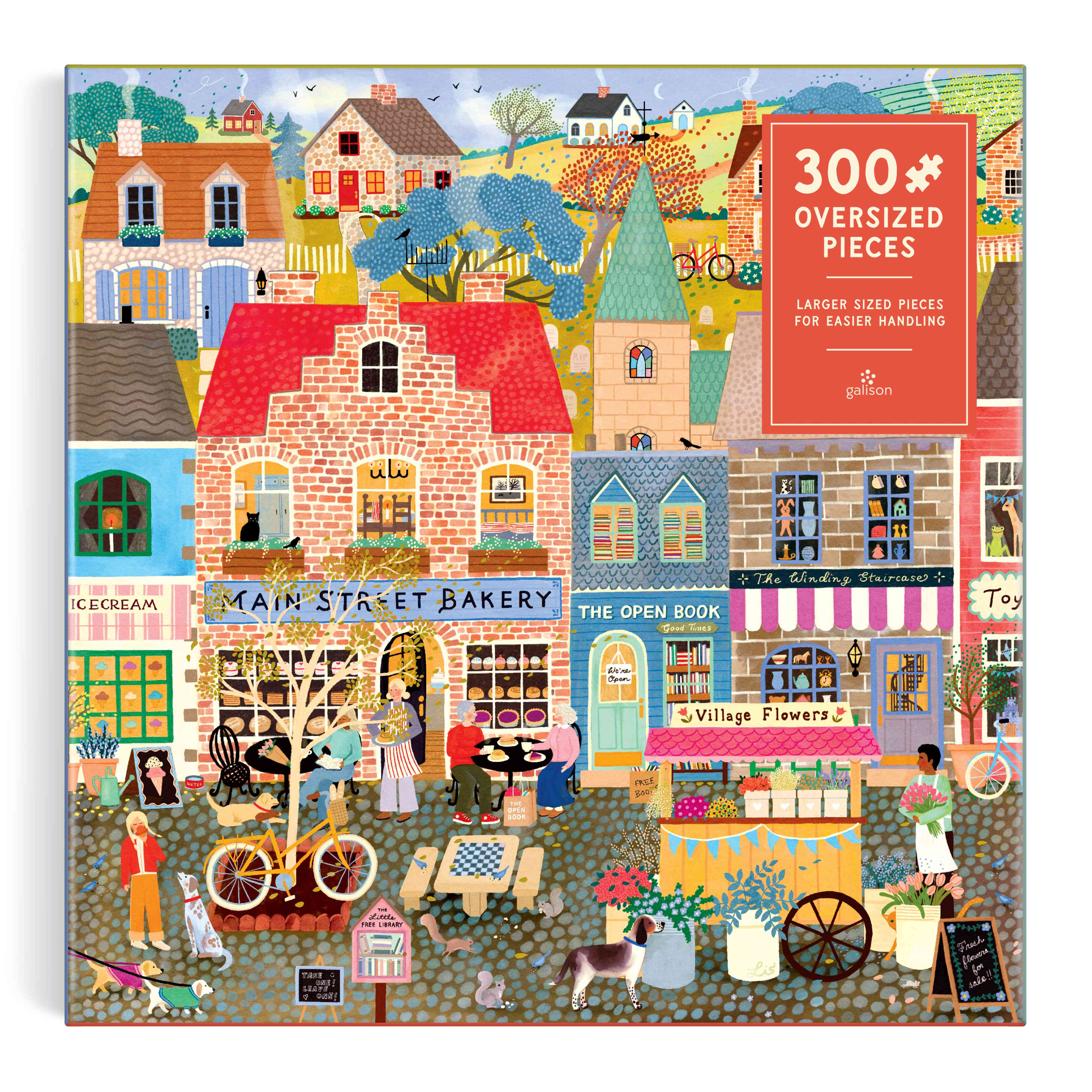 Main Street Morning 300PC Puzzle