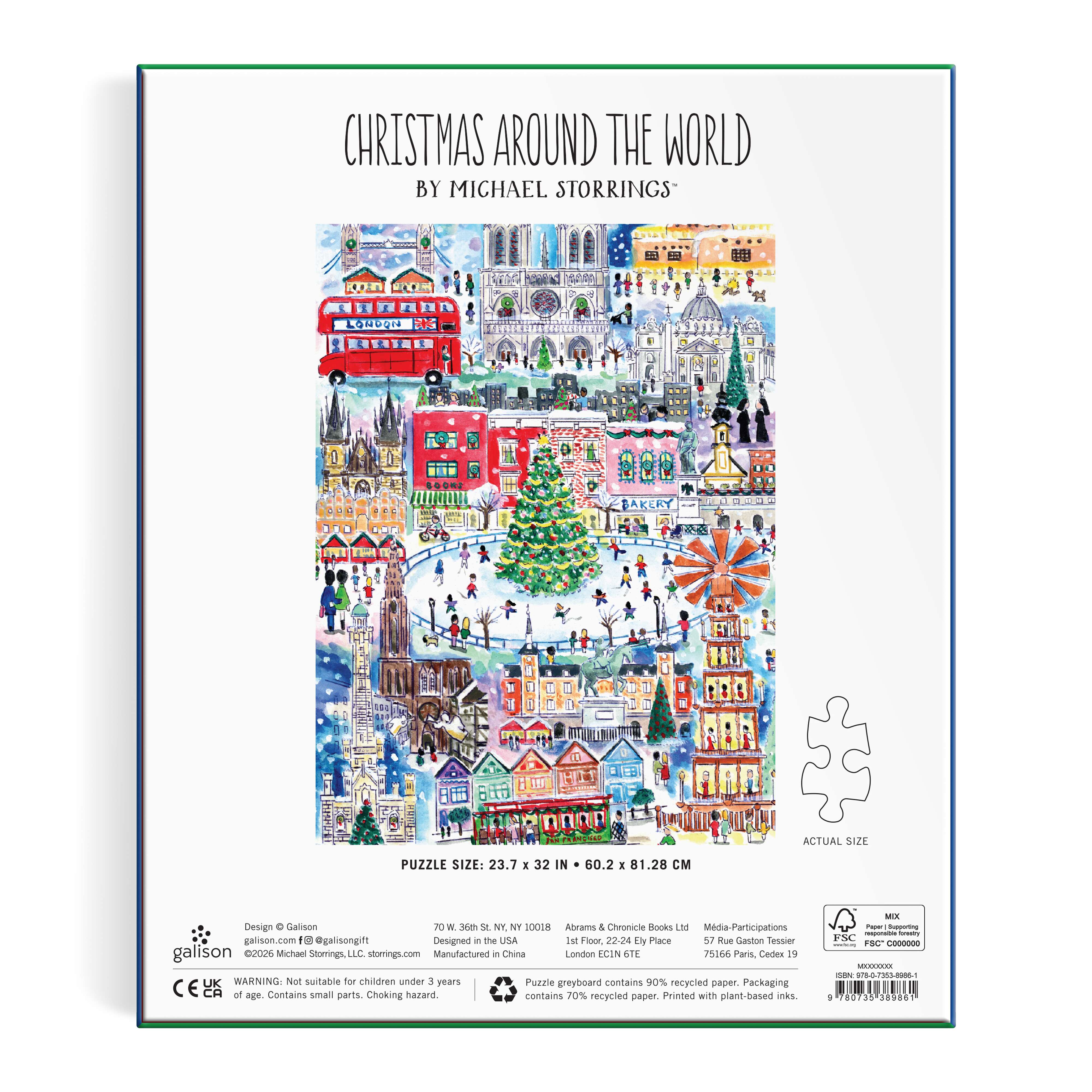 Michael Storrings Christmas World 1500PC Puzzle
