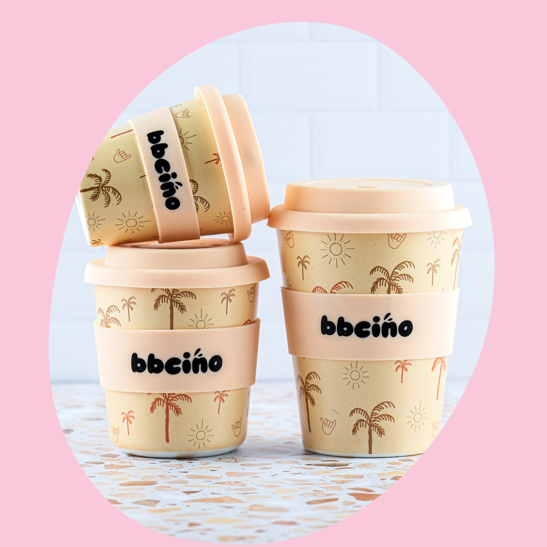 Reusable BambinoCino Bamboo Cup Oasis 240ml