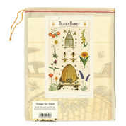 Bees & Honey Tea Towel