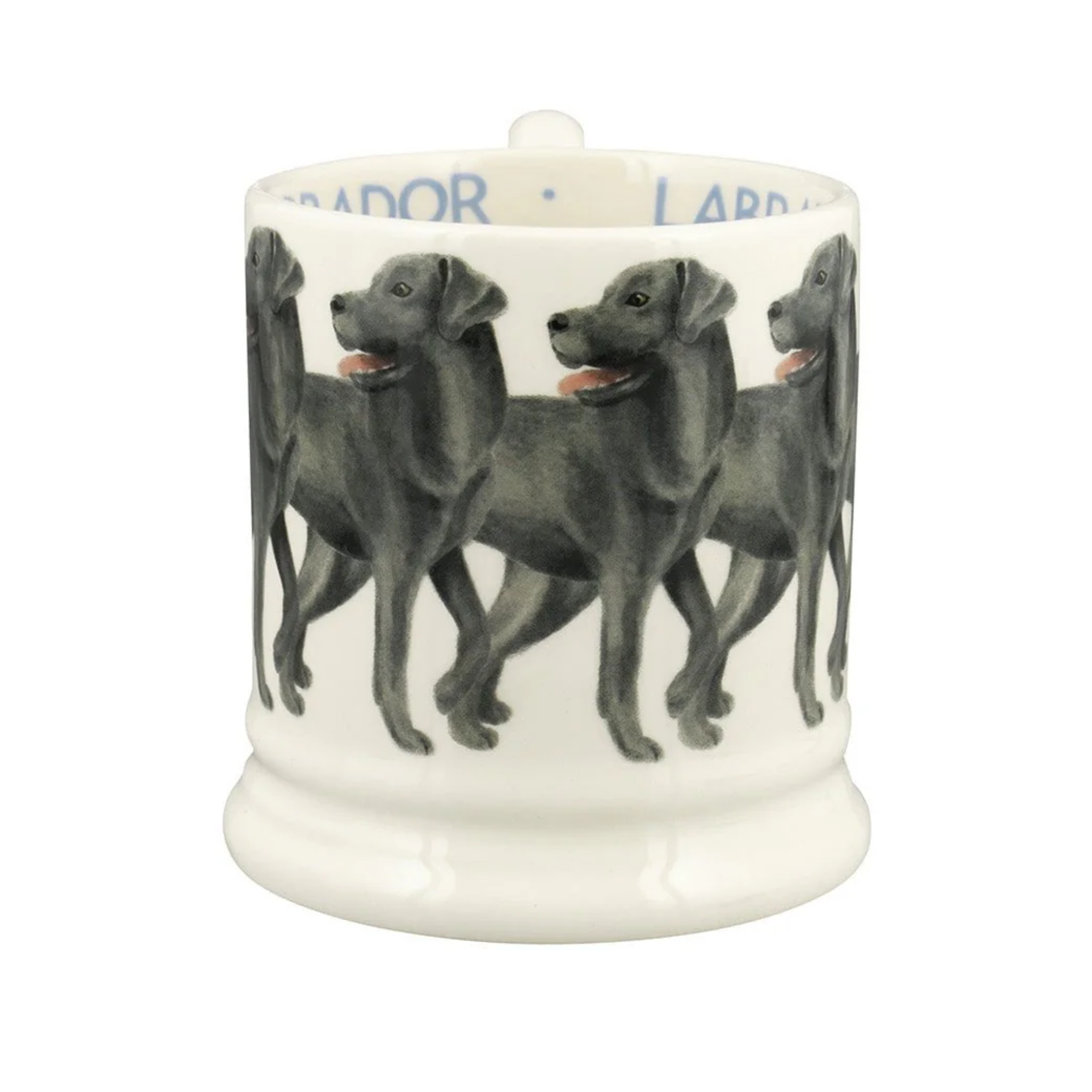 Dogs Black Labrador 1/2 Pint Mug