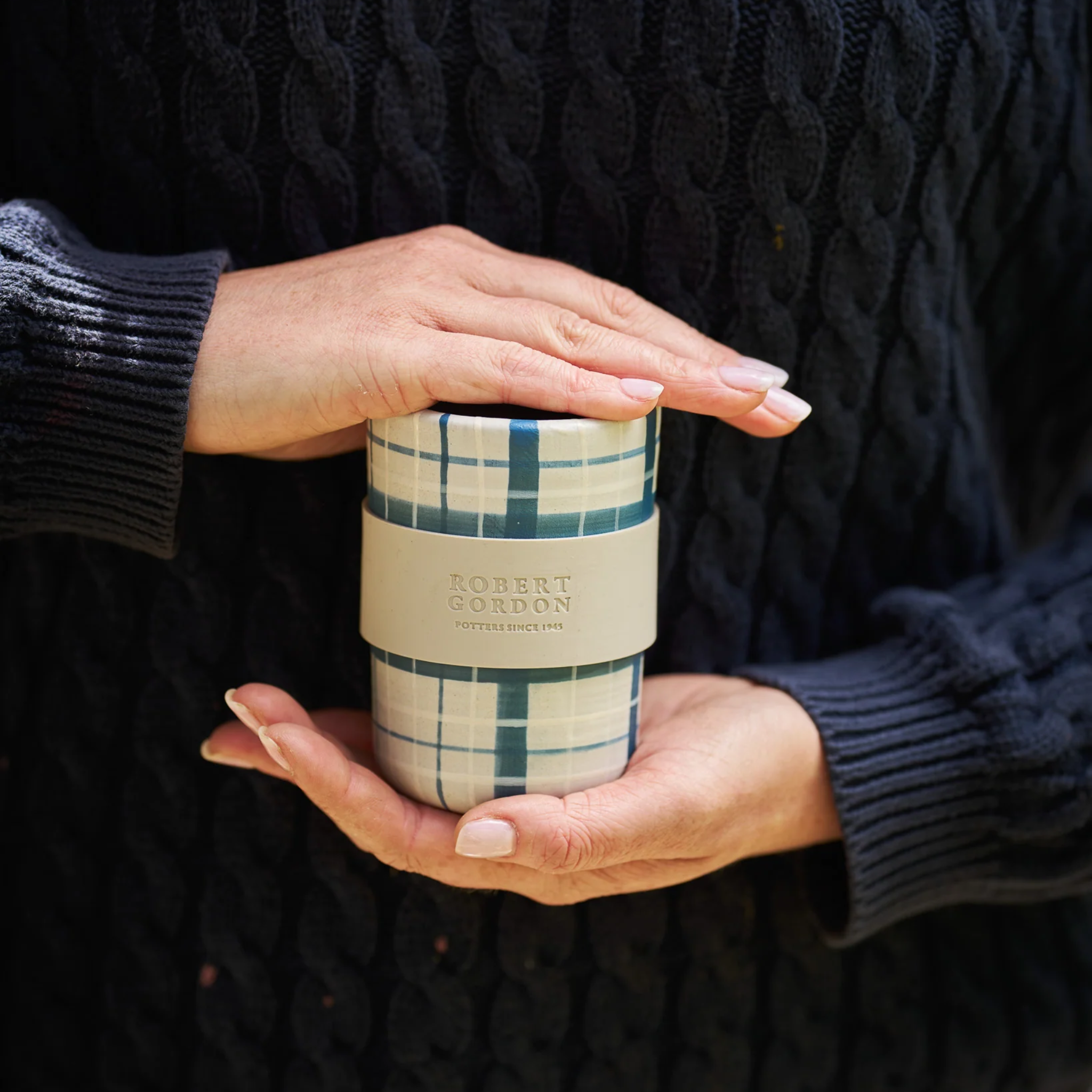 Cat's Pyjamas 350ml Travel Cup Denim