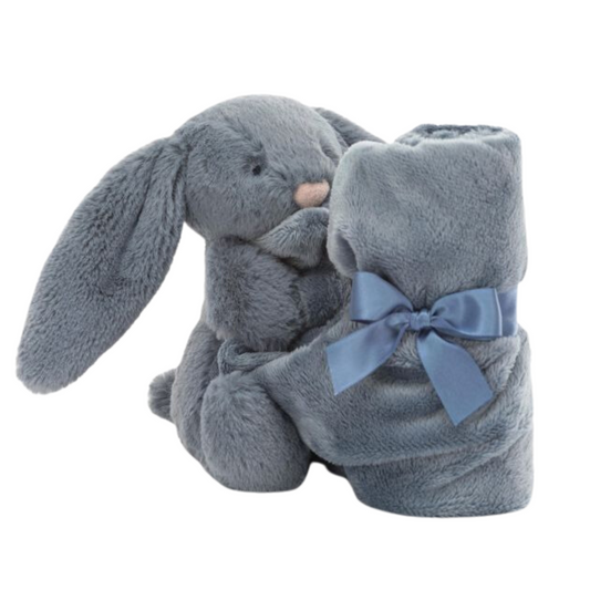 Bashful Bunny Soother Dusky Blue