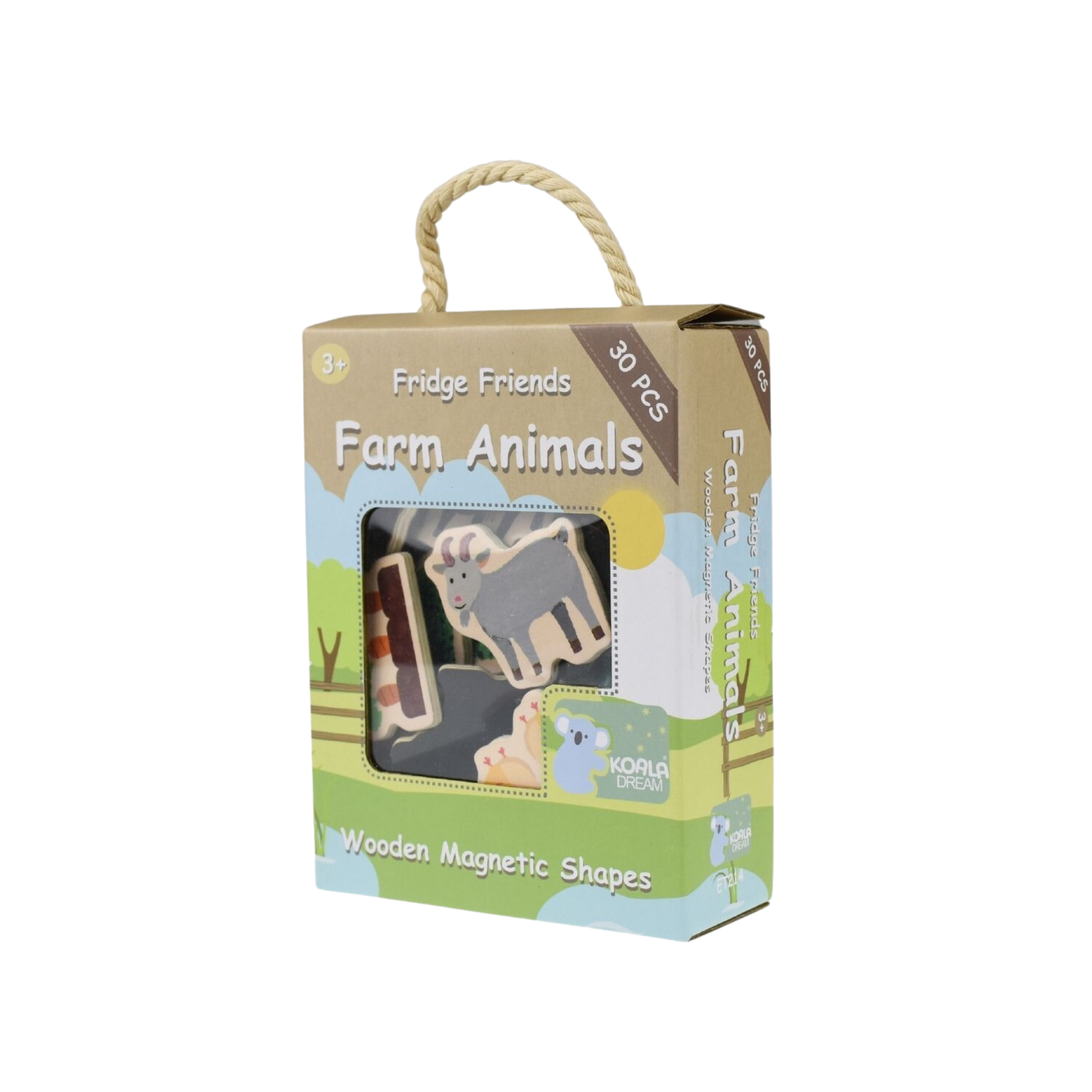 Fridge Friends Magnetic Farmyard & Animals 30PC