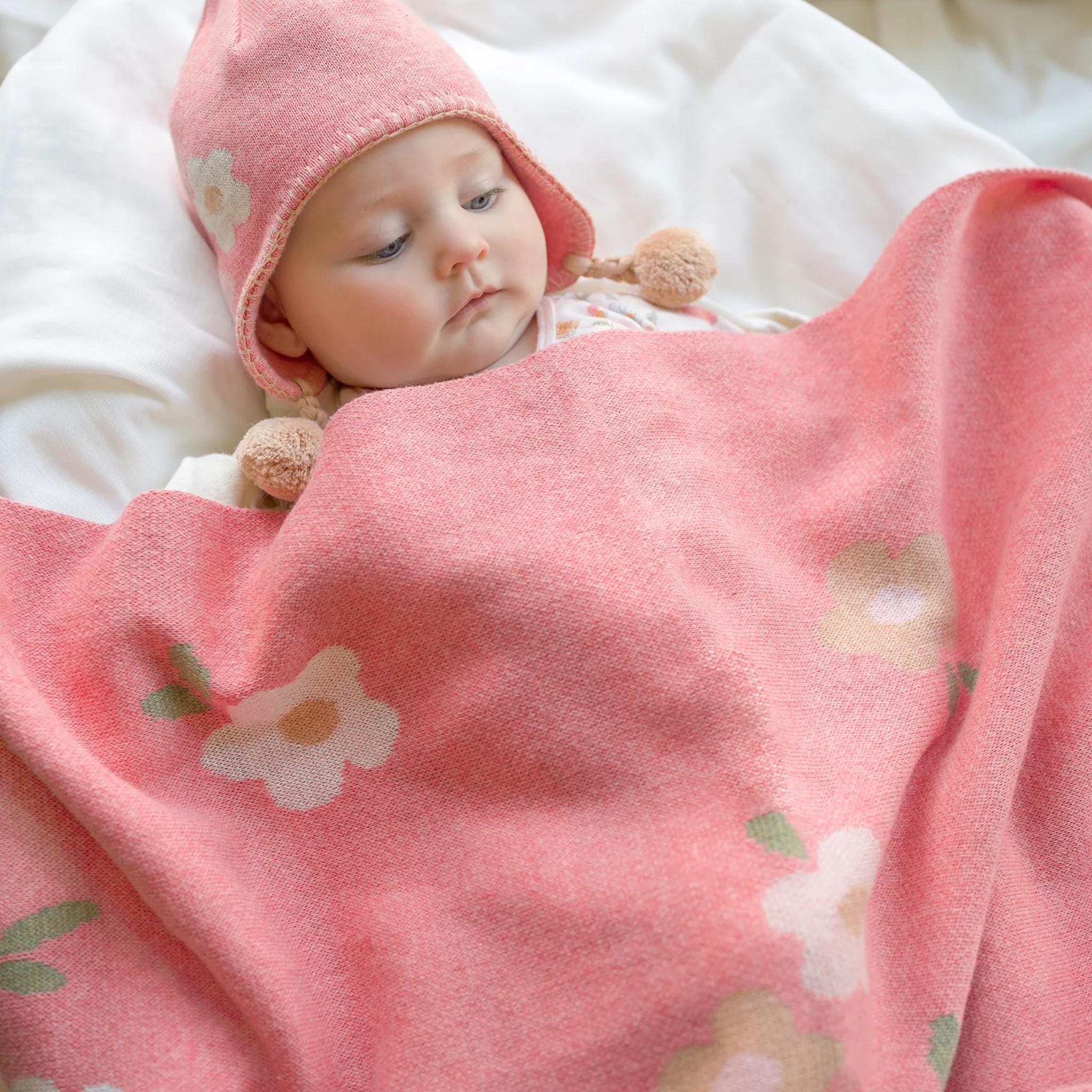 Organic Blanket Mystical Rosie Posie