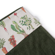 Garden Vegetables Roller Hand Towel