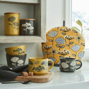 3 Pack Of Tea Towels Retro Meadow