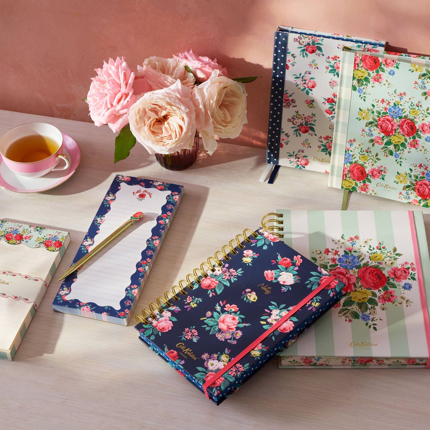 Icon Floral List Pad & Pen Set
