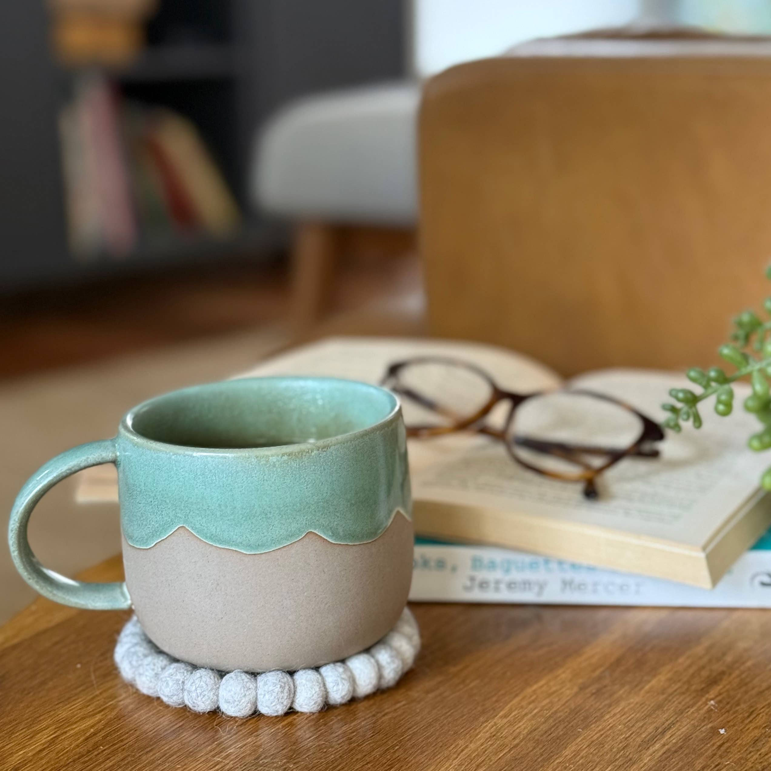 Felt Coaster Set Cloud