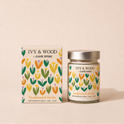 Bloom x Claire Ritchie: Sandalwood & Vanilla Soy Candle
