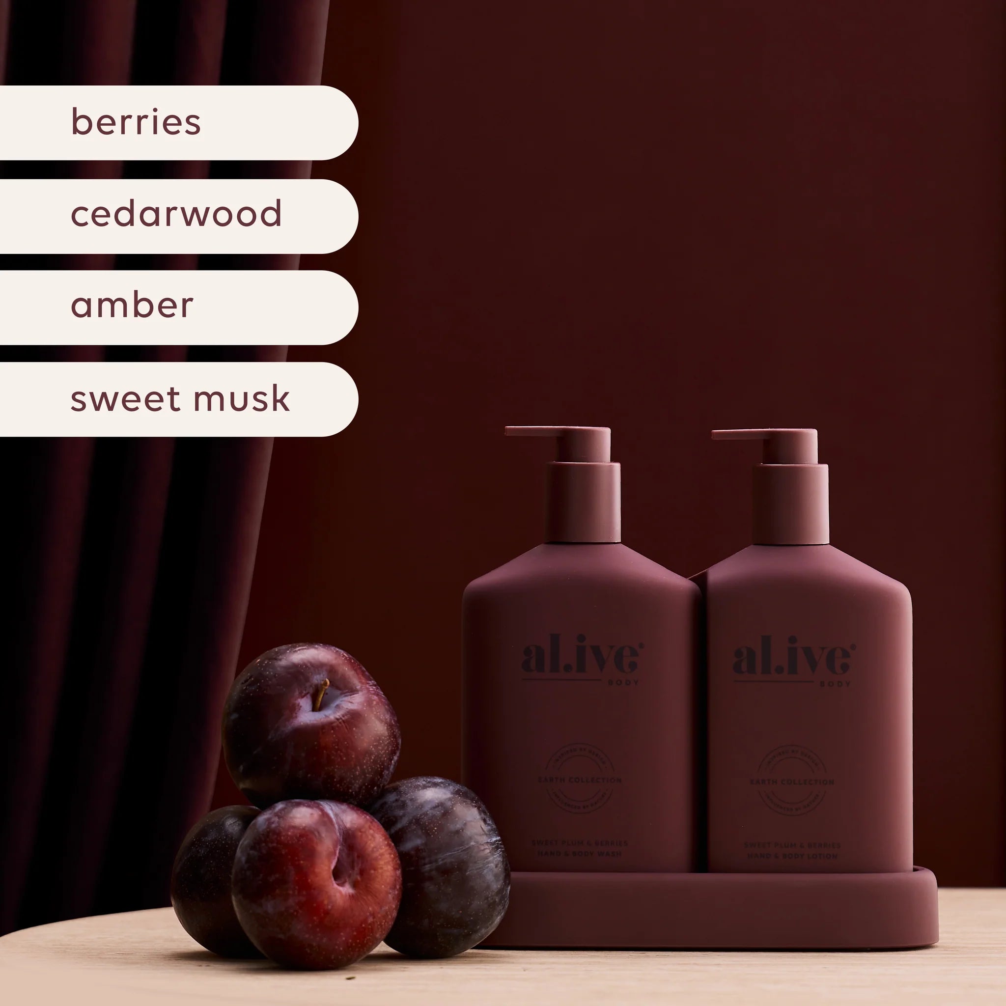 Transformative Wash & Lotion Duo Sweet Plum & Berries