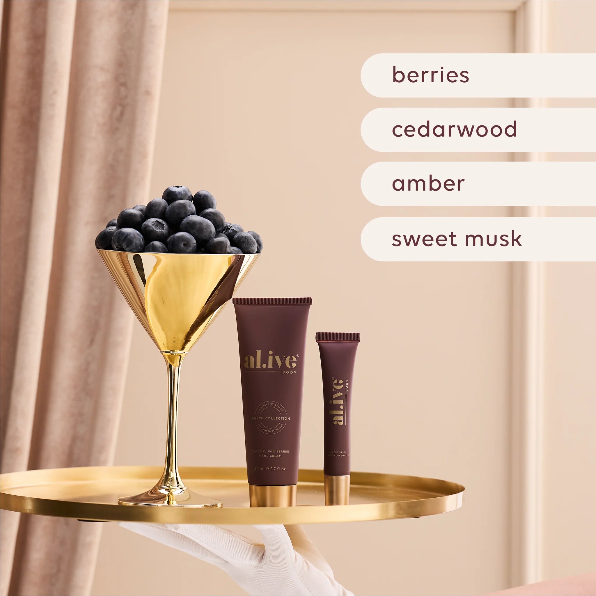 Sweet Plum & Berries Hand & Lip Gift Set