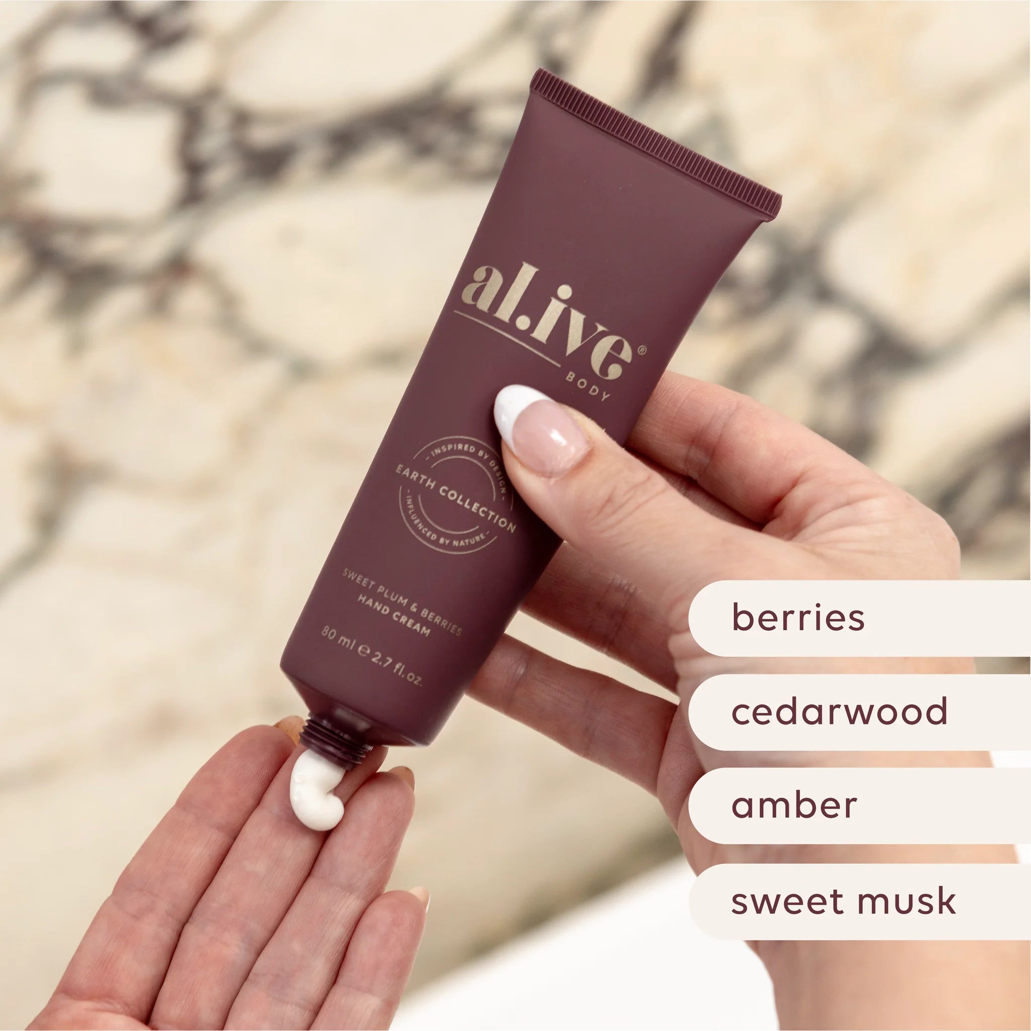 Hand Cream Cracker Sweet Plum & Berries