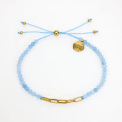 Mei Bracelet Aquamarine