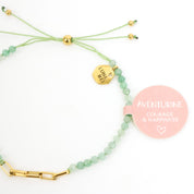 Mei Bracelet Green Aventurine