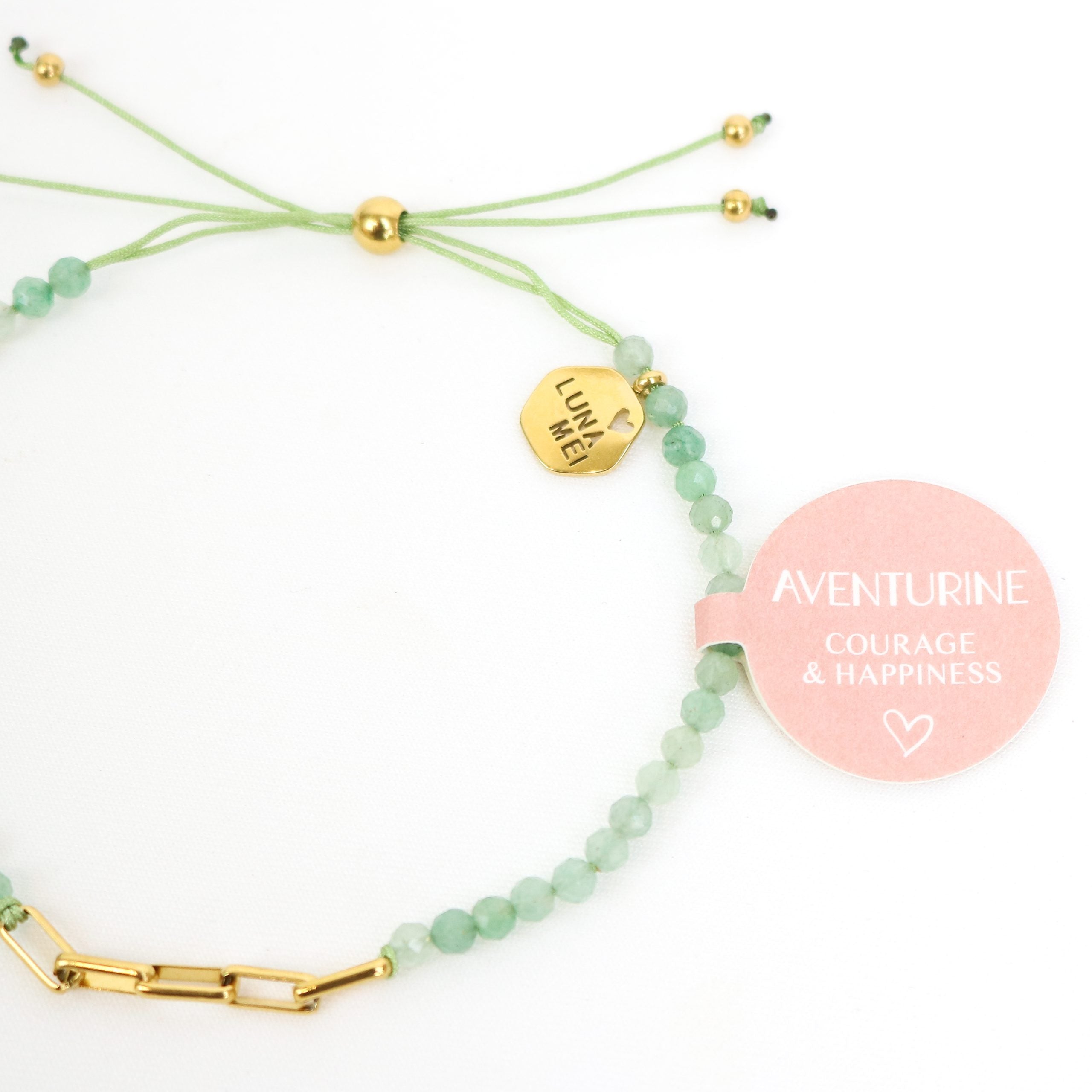 Mei Bracelet Green Aventurine